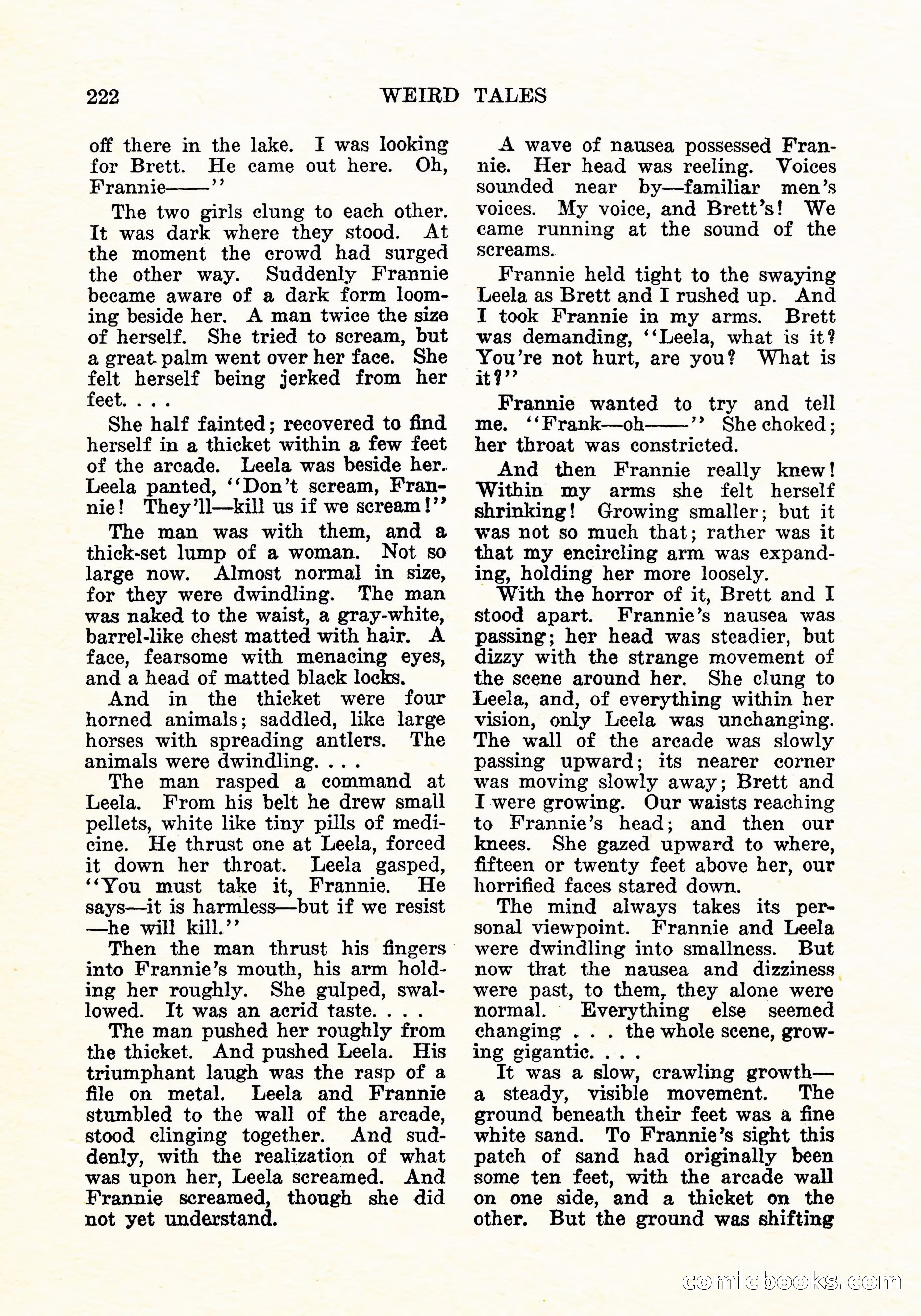 Weird Tales, Vol. 11, No. 2 — page 79 of 146