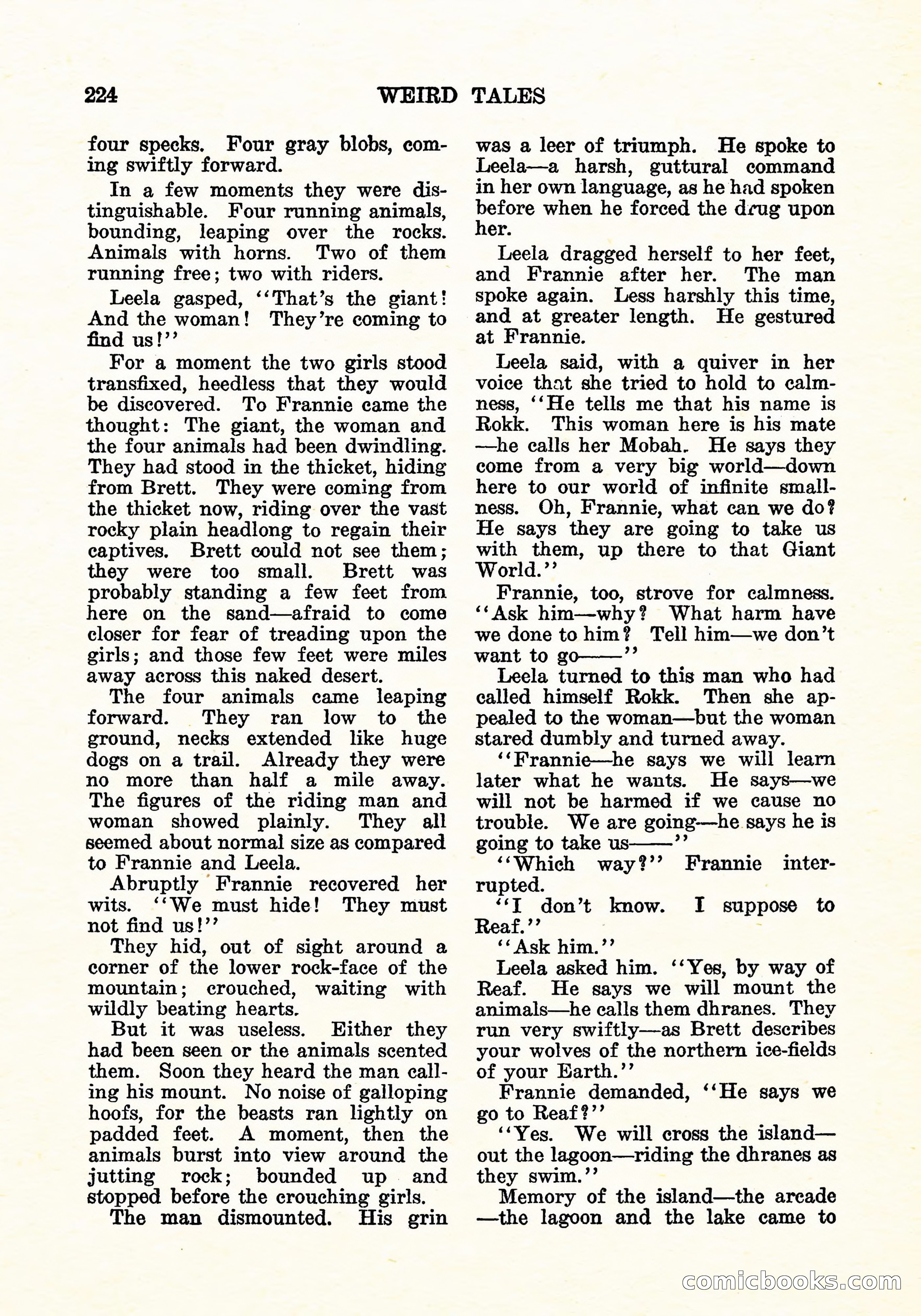 Weird Tales, Vol. 11, No. 2 — page 81 of 146