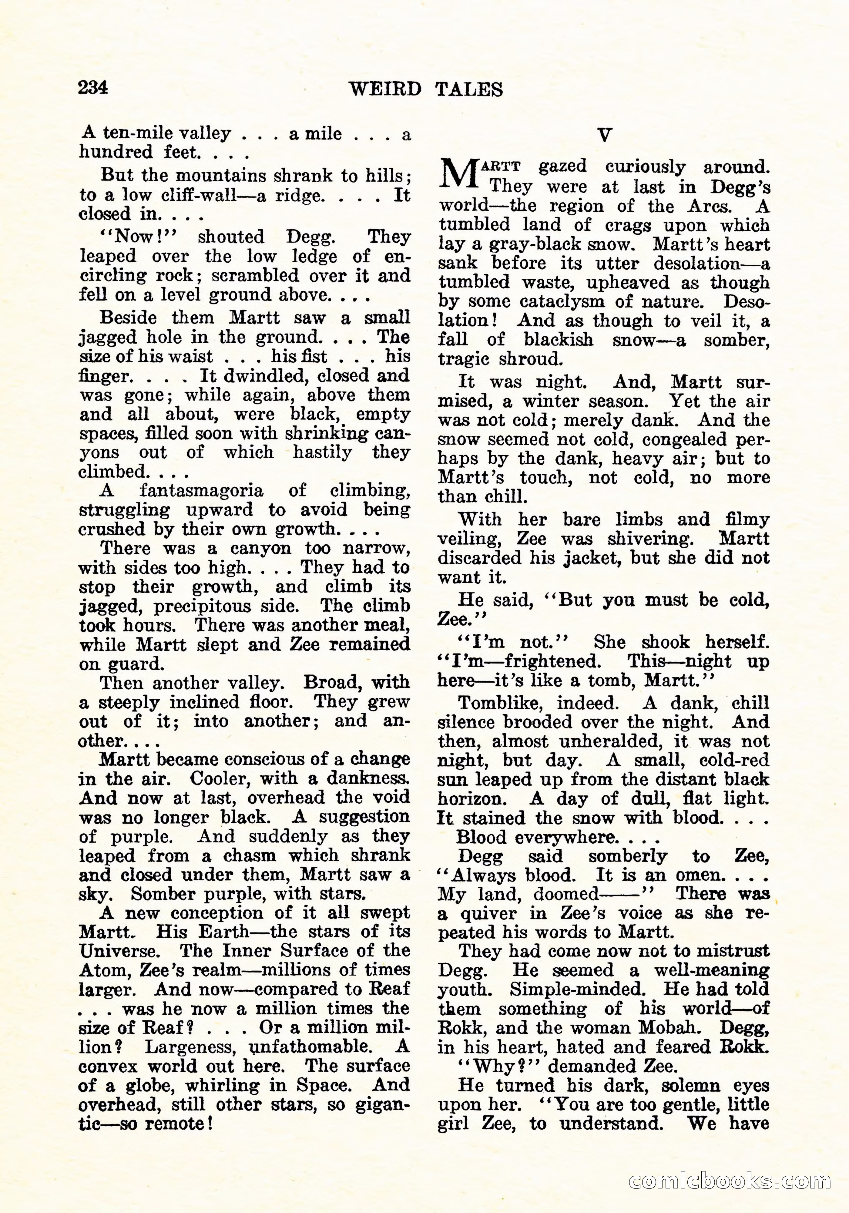 Weird Tales, Vol. 11, No. 2 — page 91 of 146