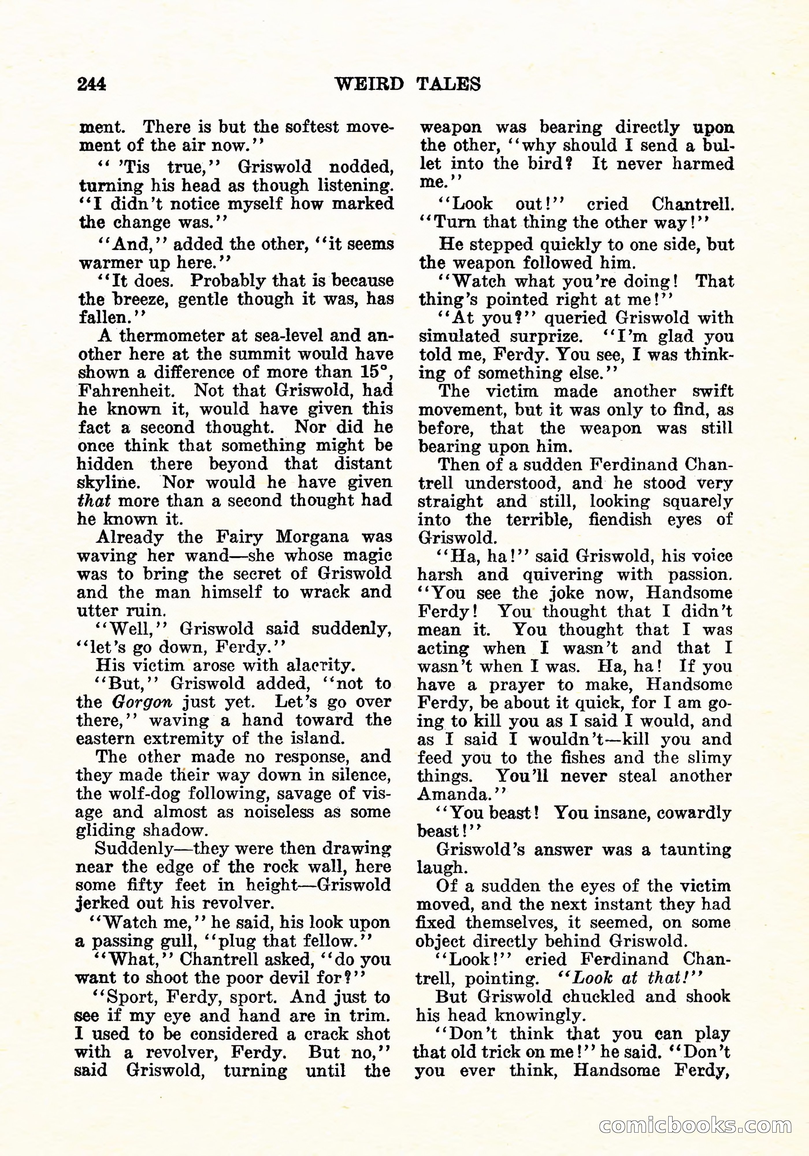 Weird Tales, Vol. 11, No. 2 — page 101 of 146