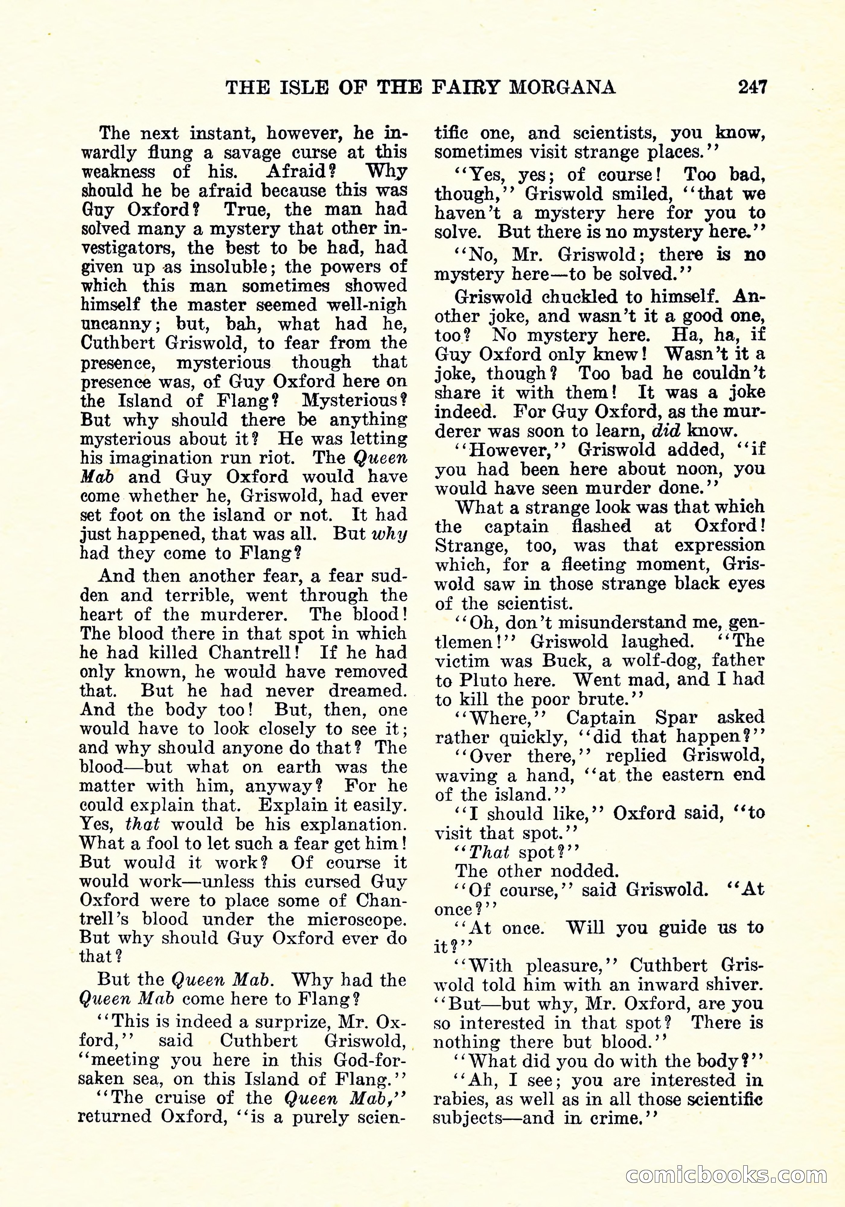 Weird Tales, Vol. 11, No. 2 — page 104 of 146