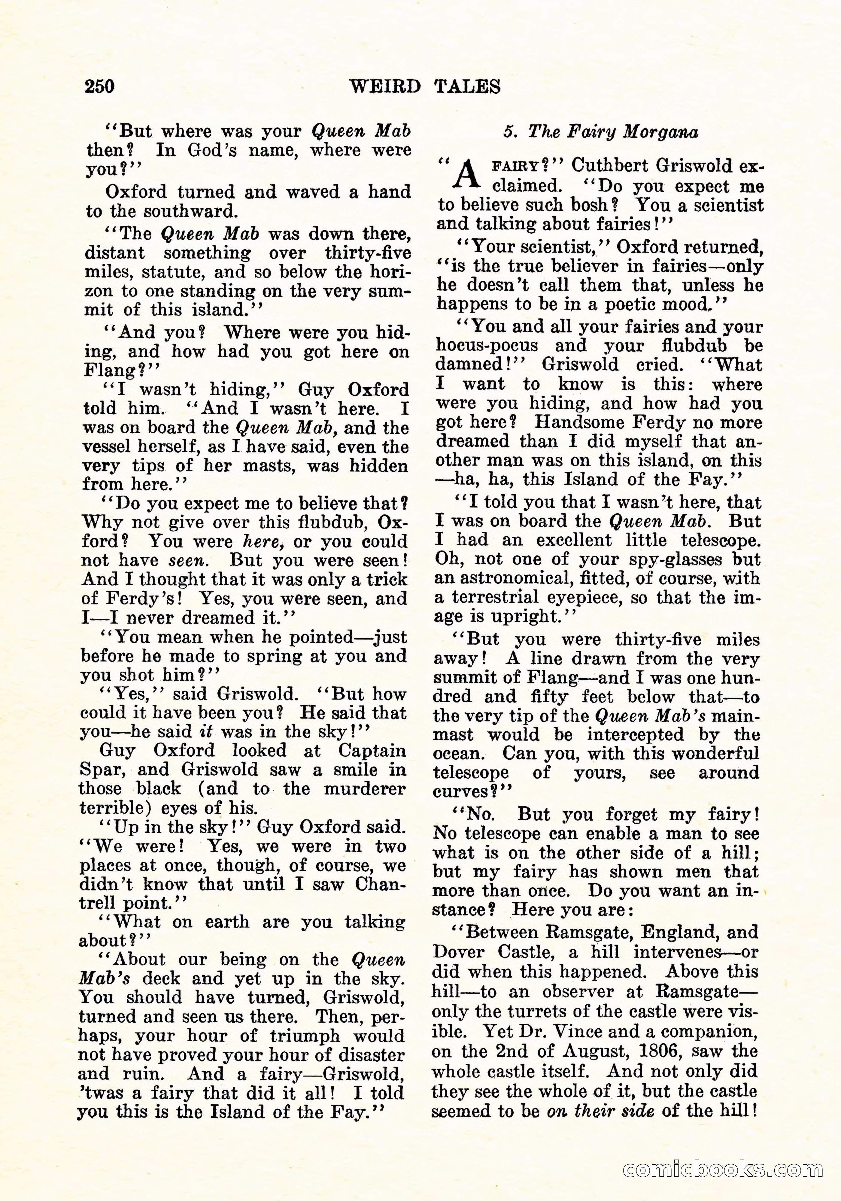 Weird Tales, Vol. 11, No. 2 — page 107 of 146