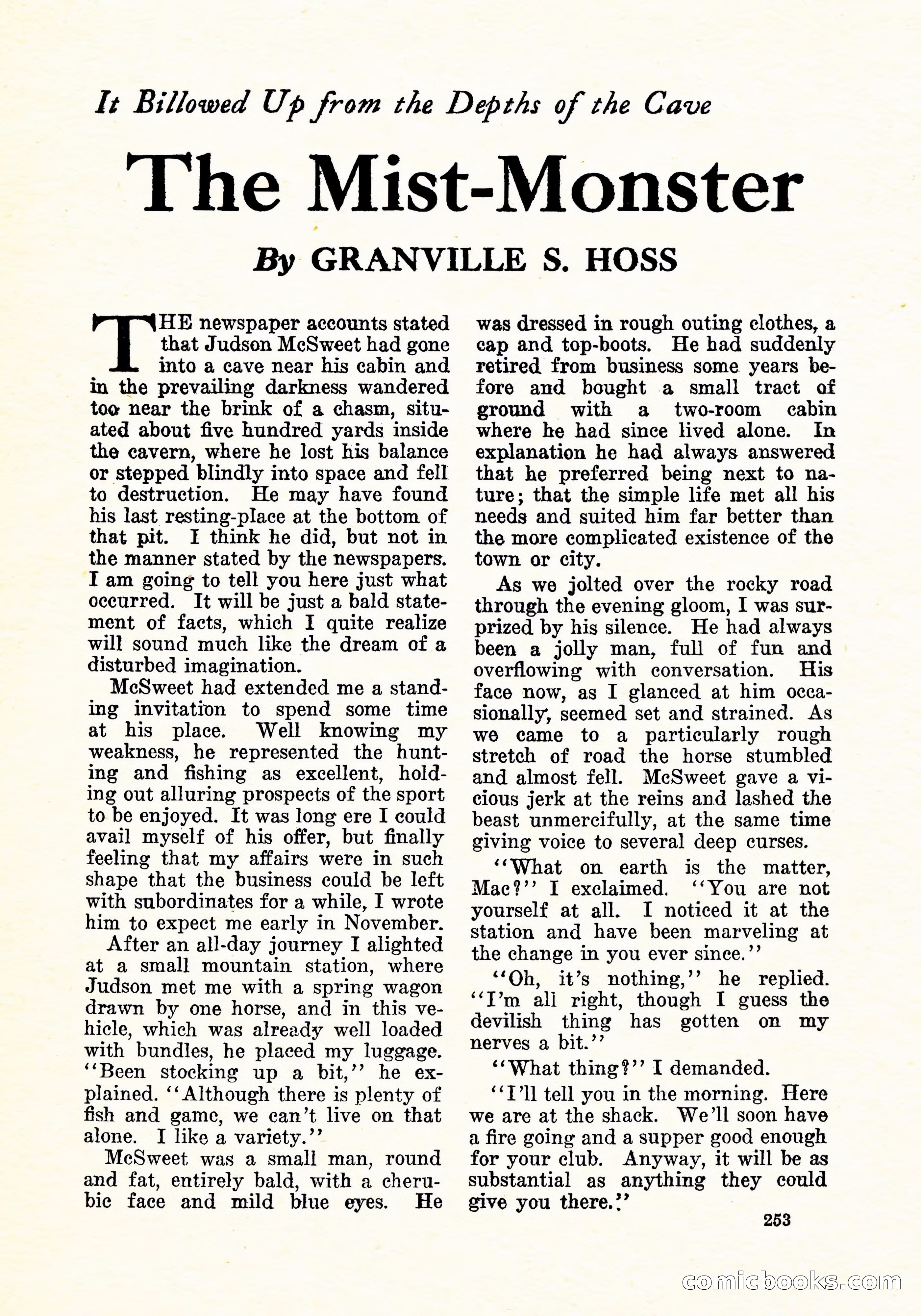Weird Tales, Vol. 11, No. 2 — page 110 of 146