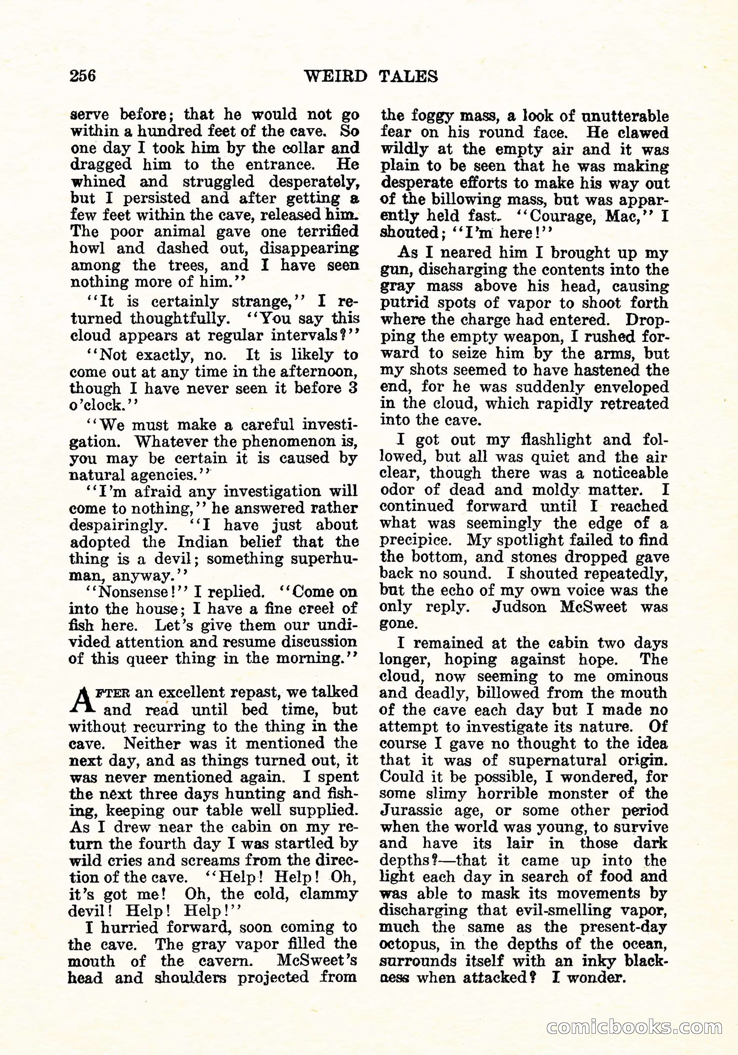 Weird Tales, Vol. 11, No. 2 — page 113 of 146