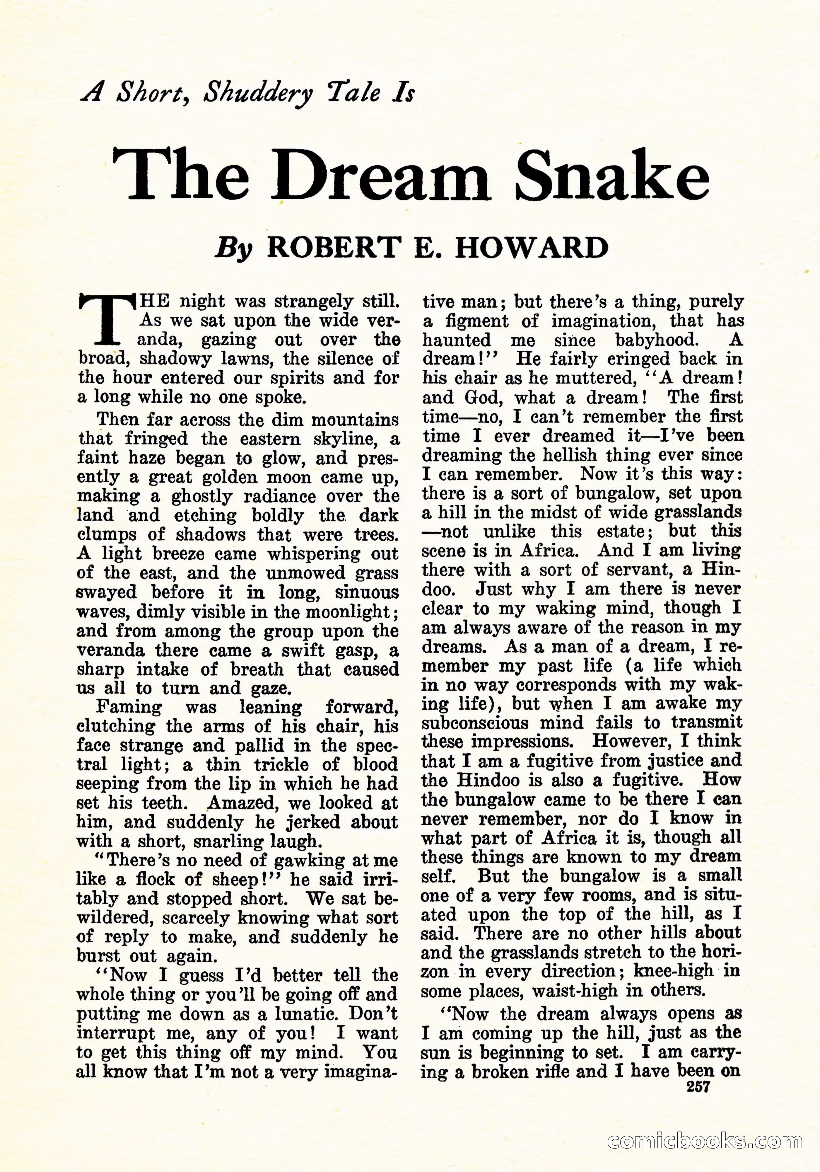 Weird Tales, Vol. 11, No. 2 — page 114 of 146
