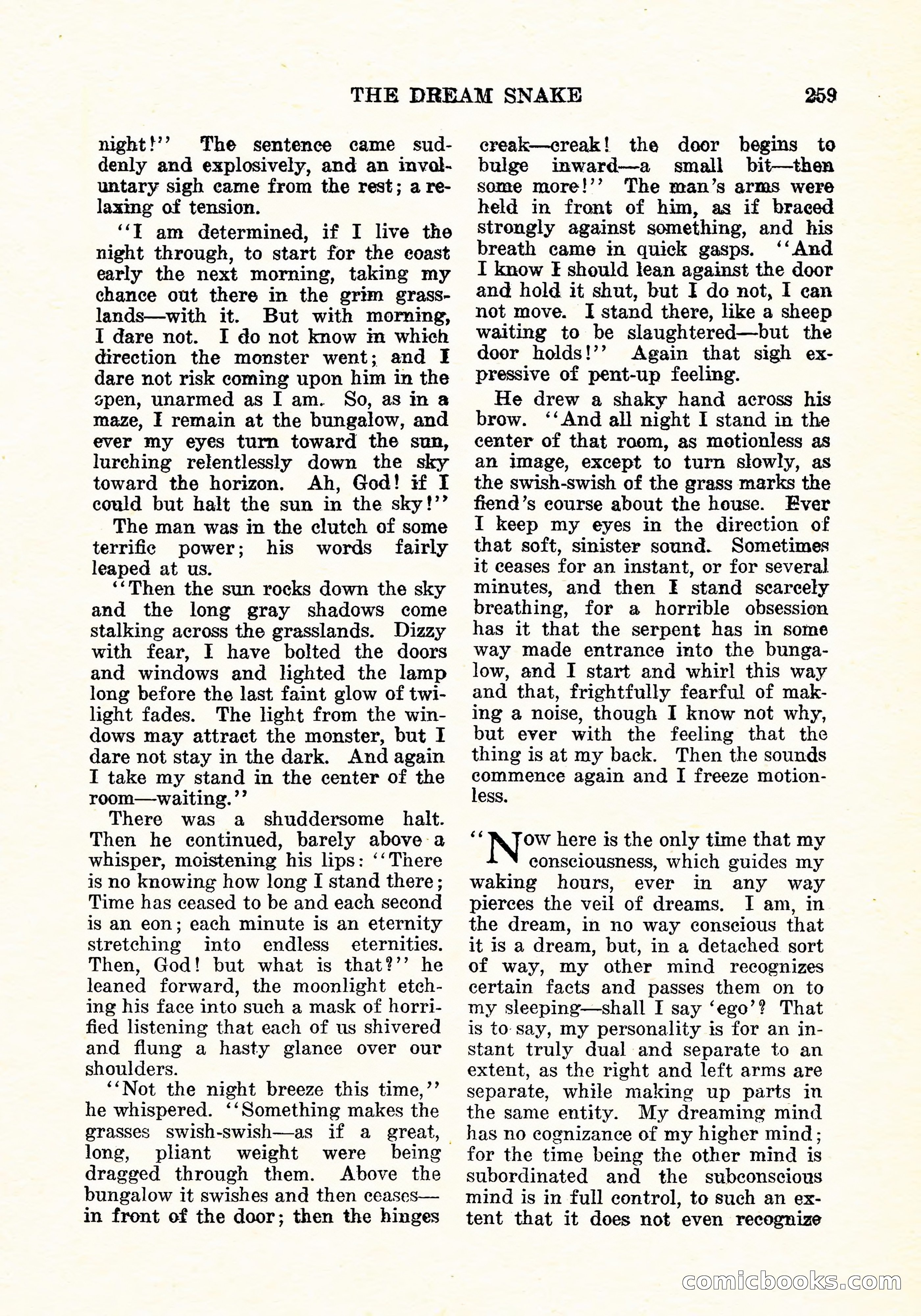Weird Tales, Vol. 11, No. 2 — page 116 of 146