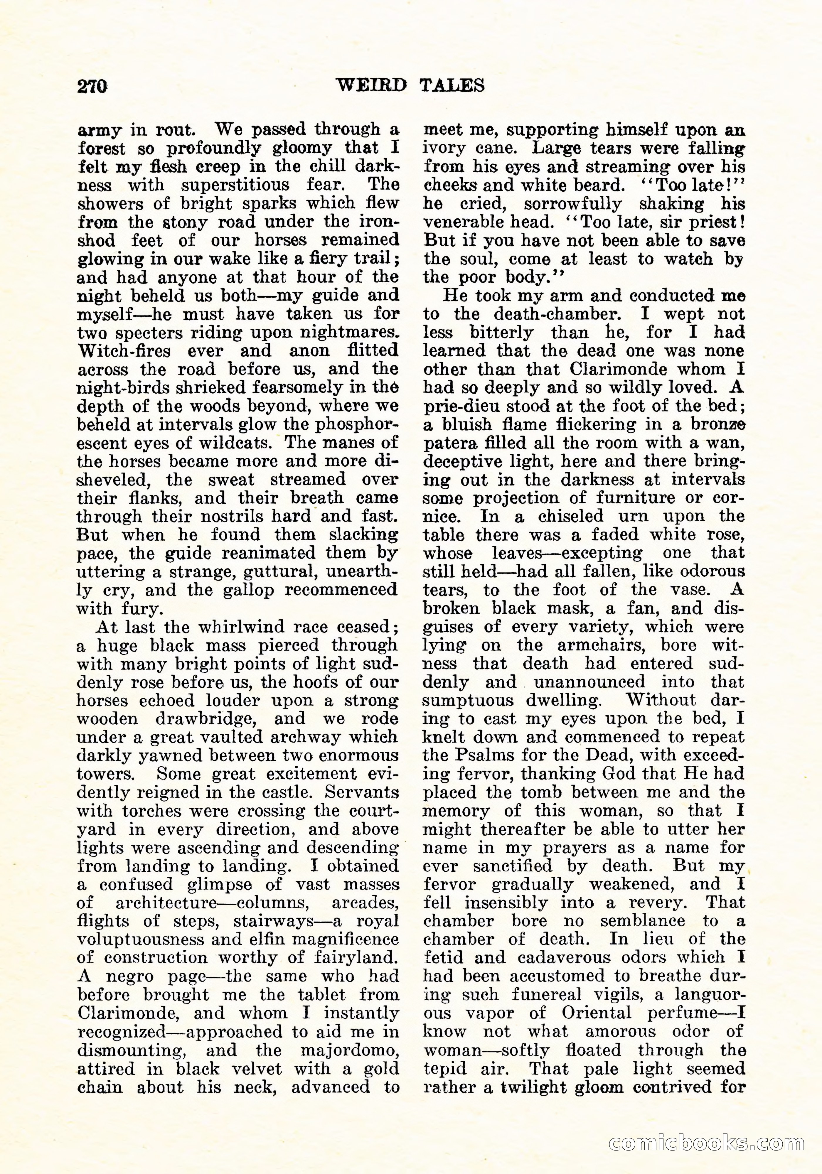Weird Tales, Vol. 11, No. 2 — page 127 of 146