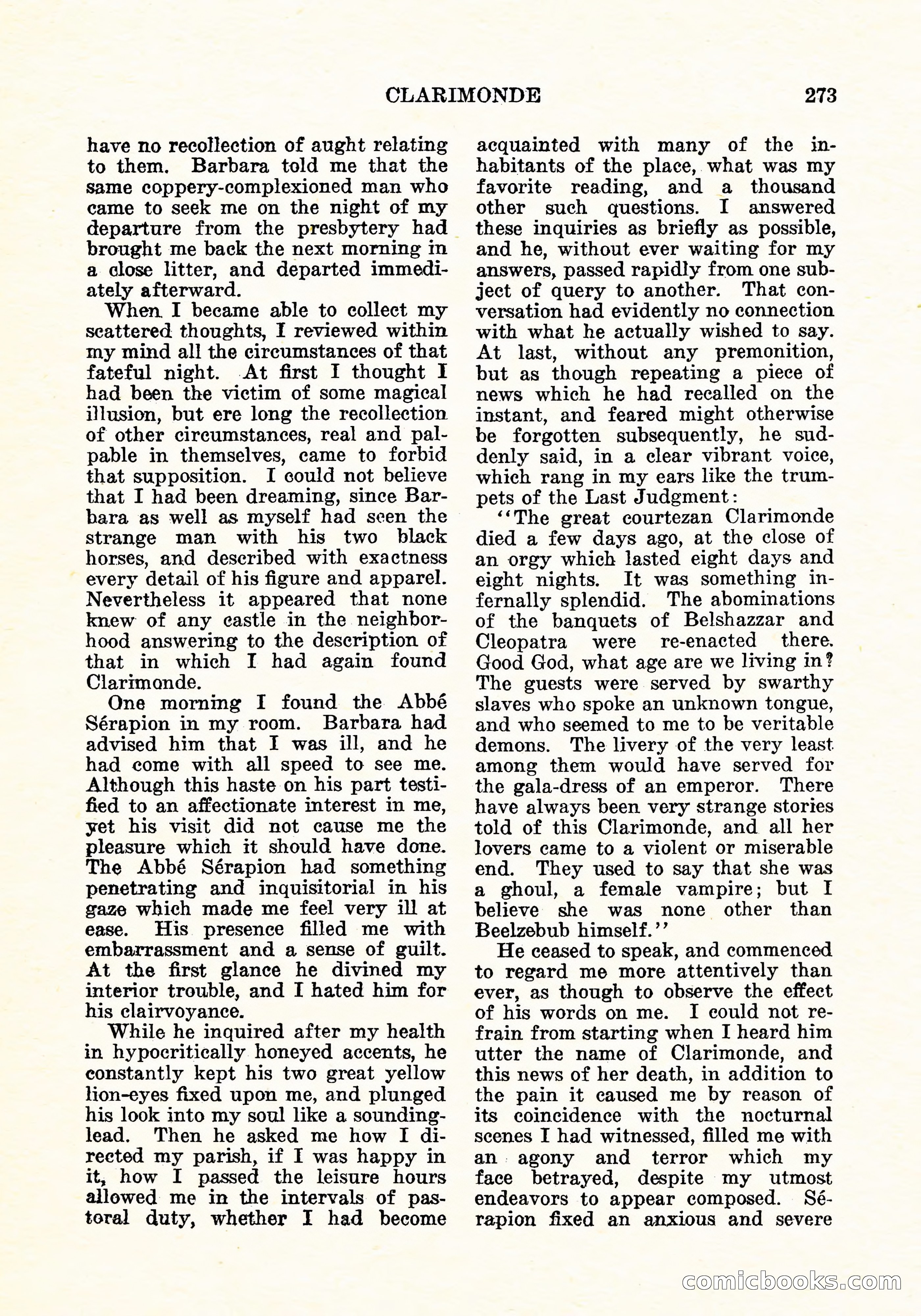 Weird Tales, Vol. 11, No. 2 — page 130 of 146