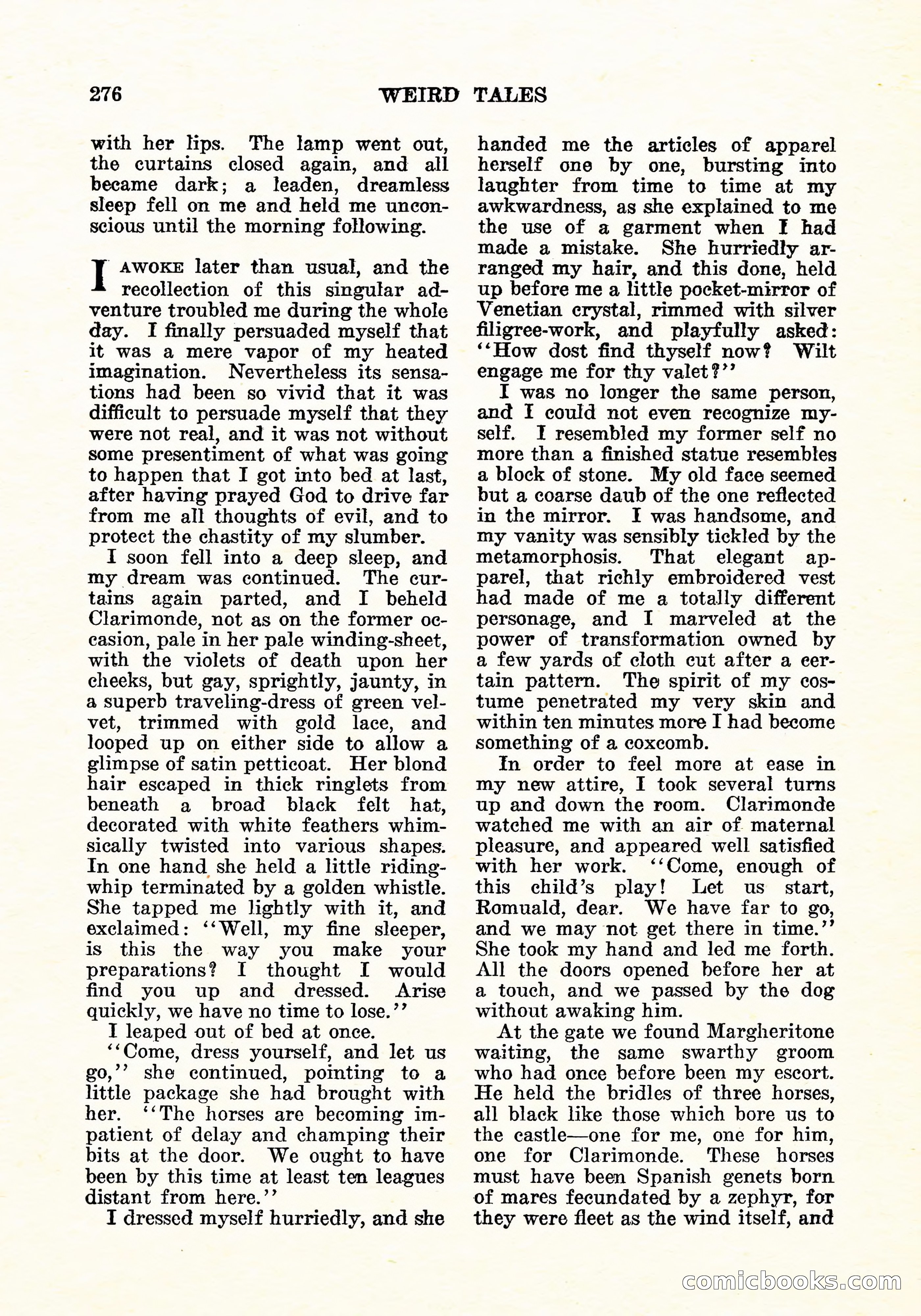 Weird Tales, Vol. 11, No. 2 — page 133 of 146