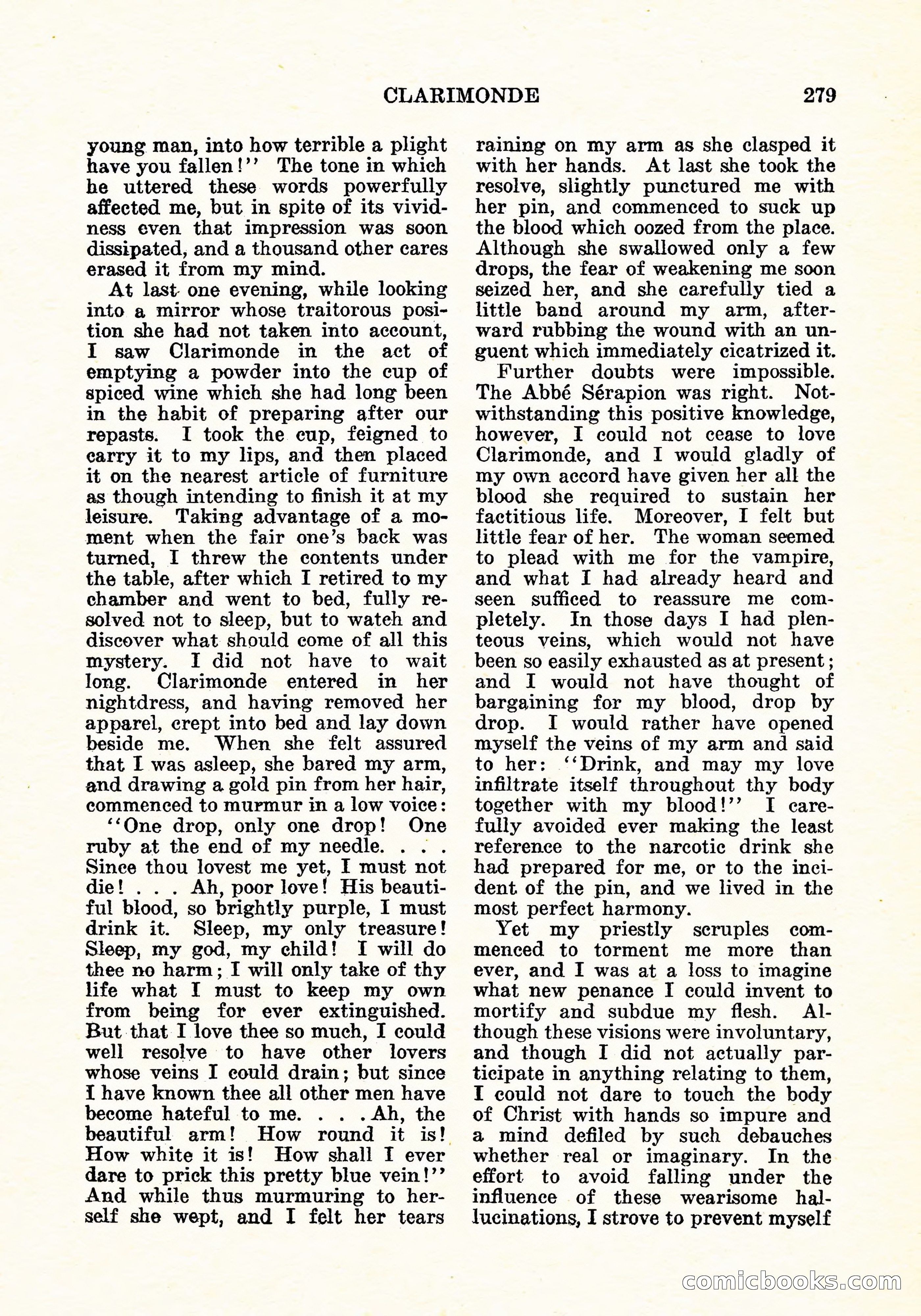 Weird Tales, Vol. 11, No. 2 — page 136 of 146