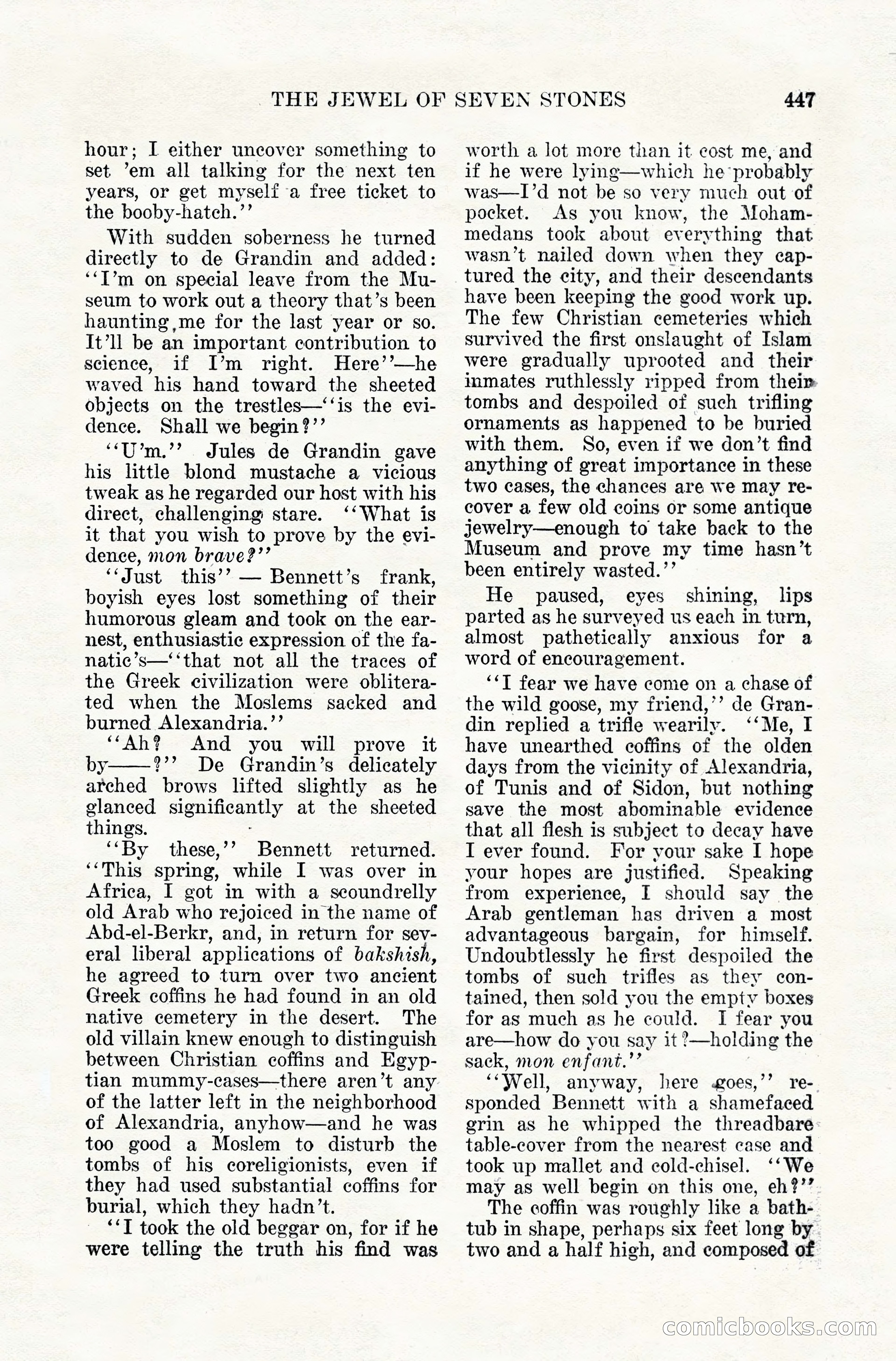 Weird Tales, April 1928 — page 16 of 146