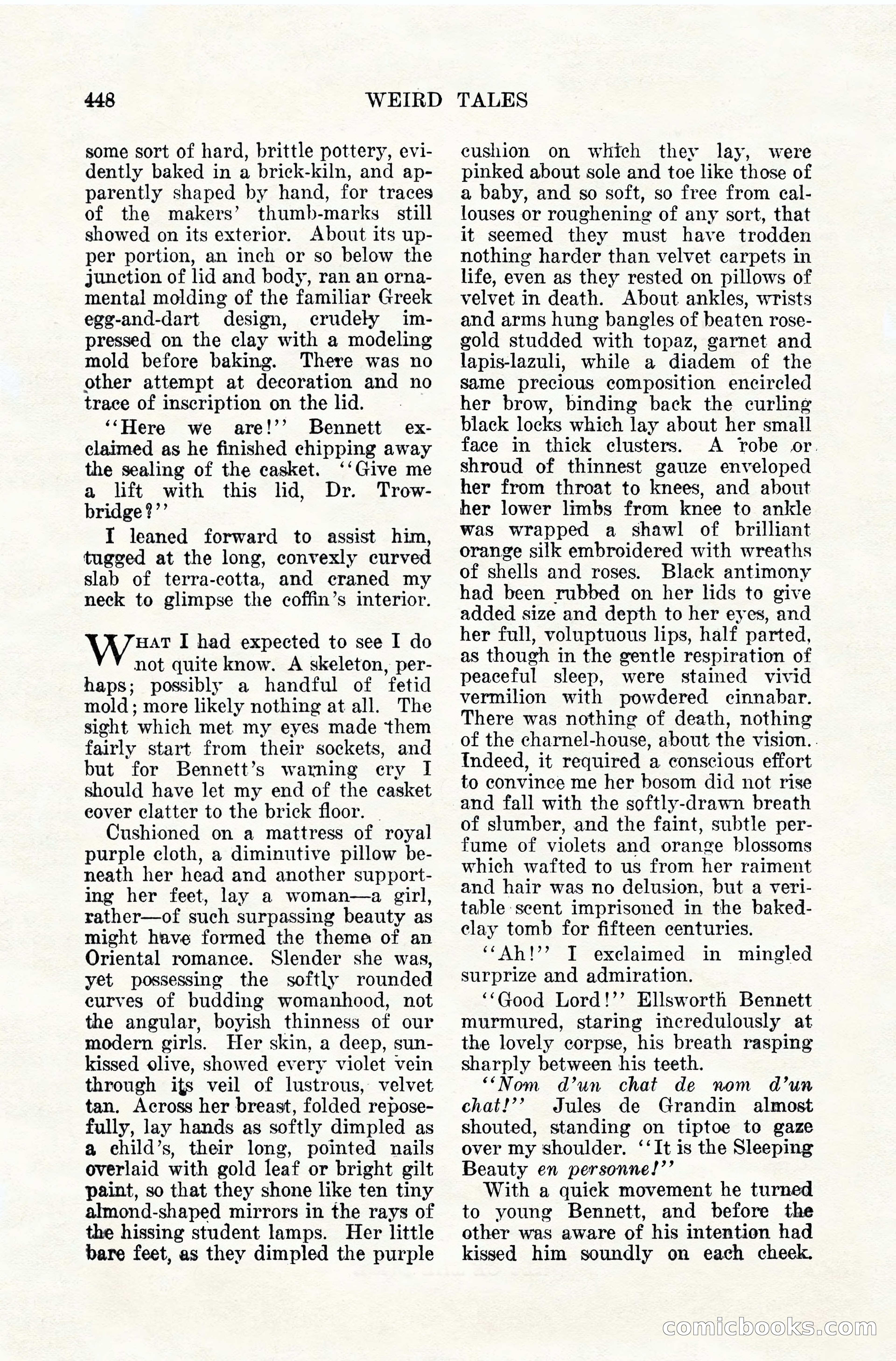 Weird Tales, April 1928 — page 17 of 146
