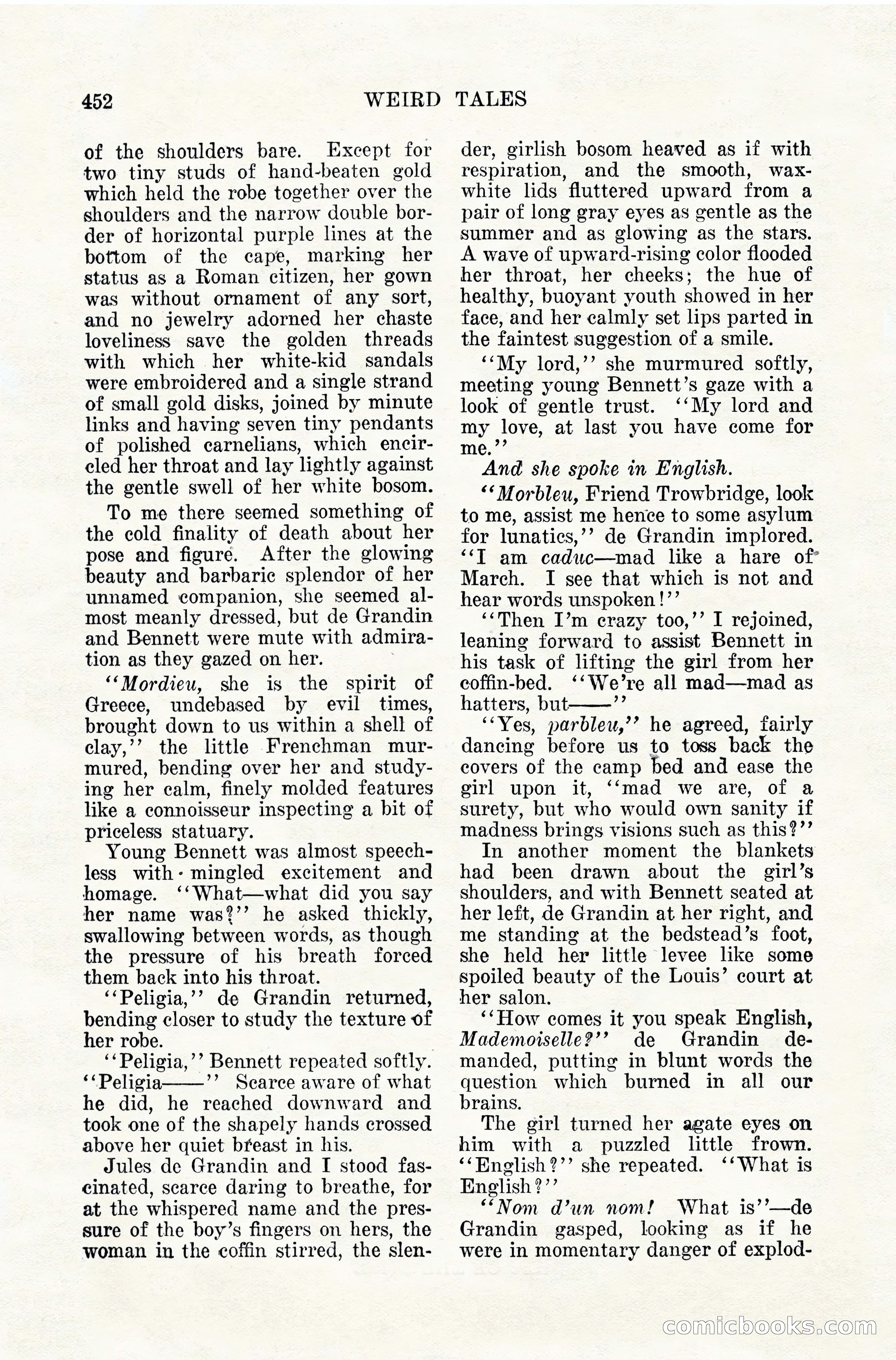 Weird Tales, April 1928 — page 21 of 146