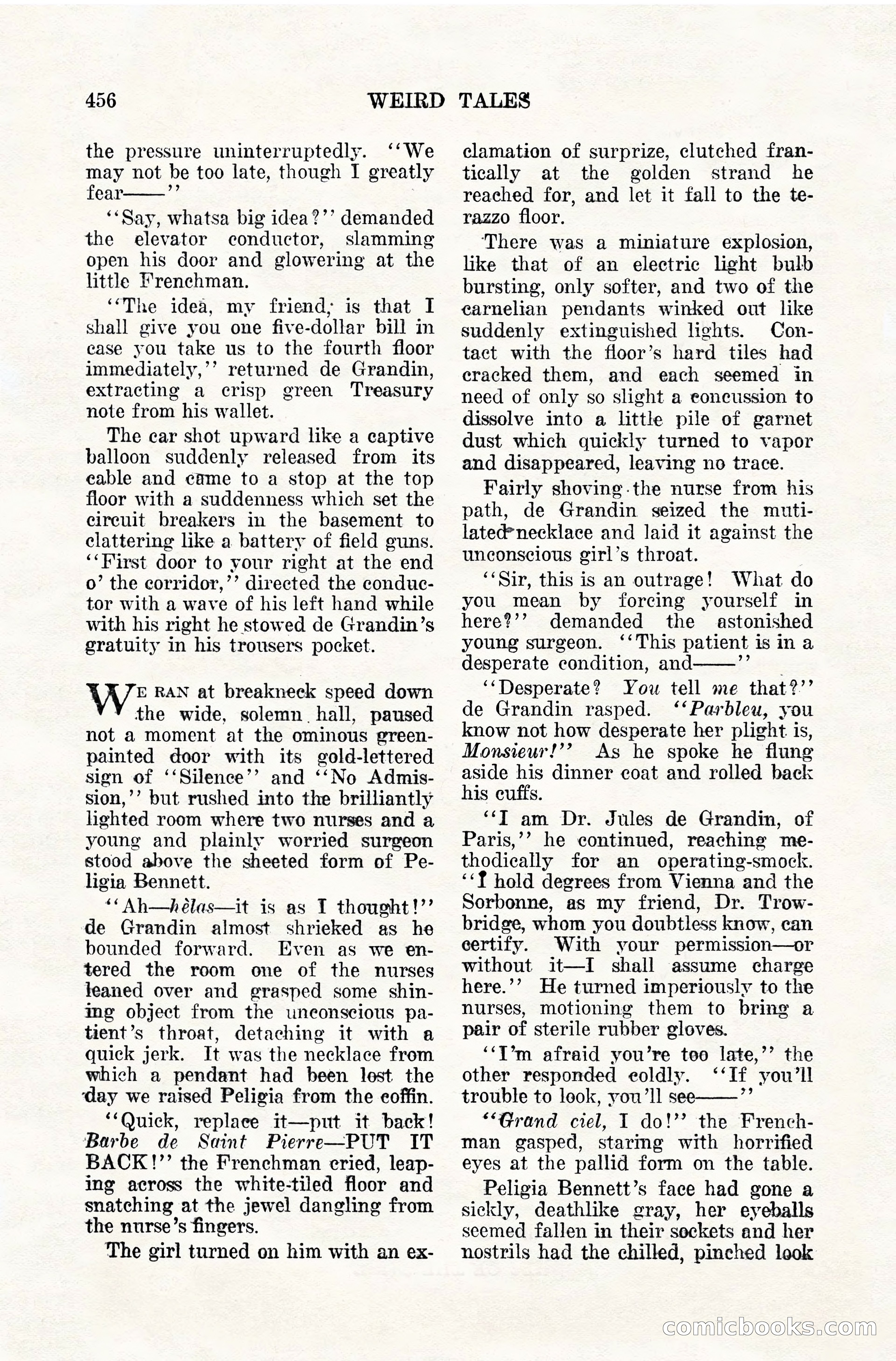 Weird Tales, April 1928 — page 25 of 146