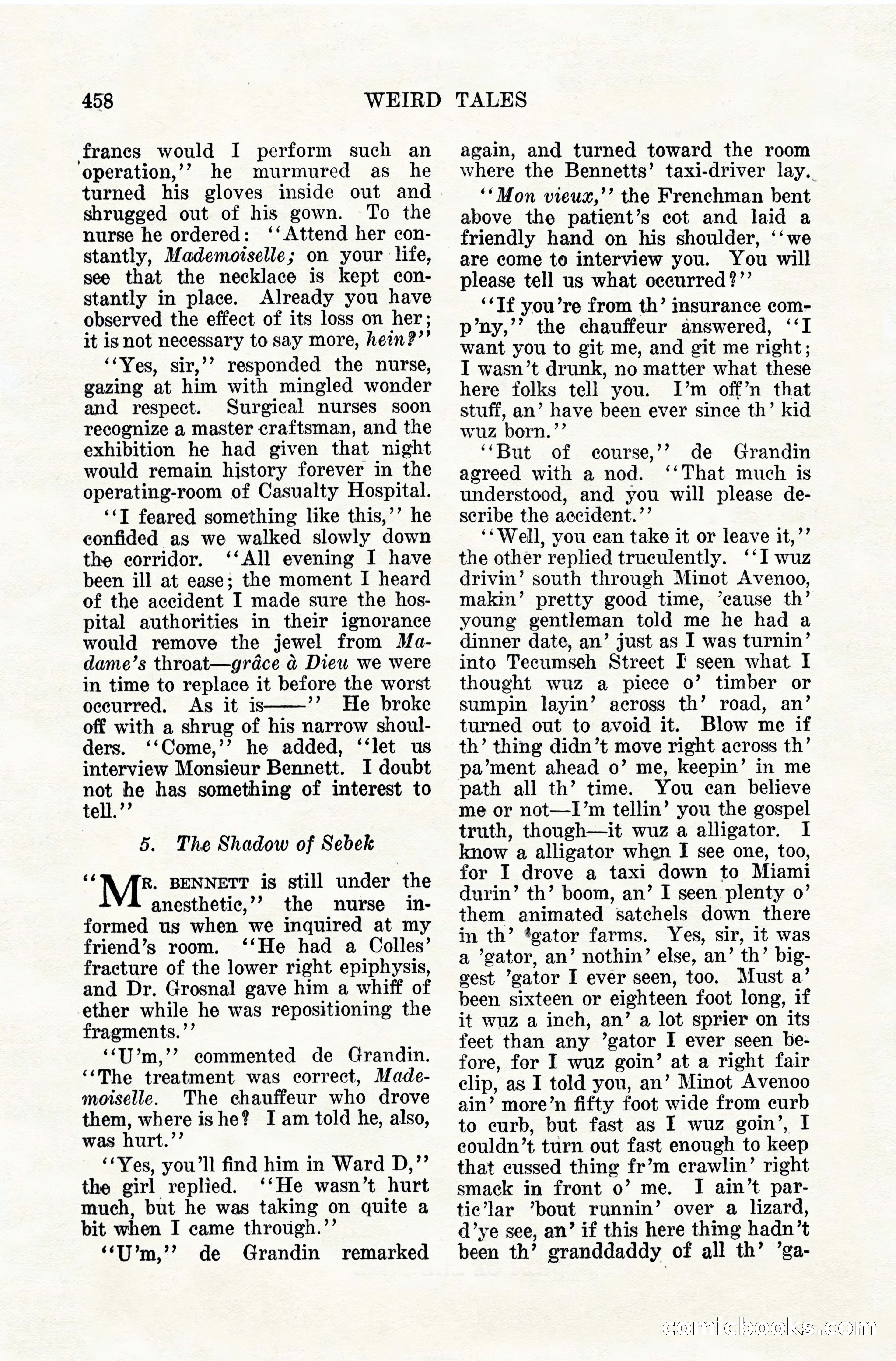 Weird Tales, April 1928 — page 27 of 146