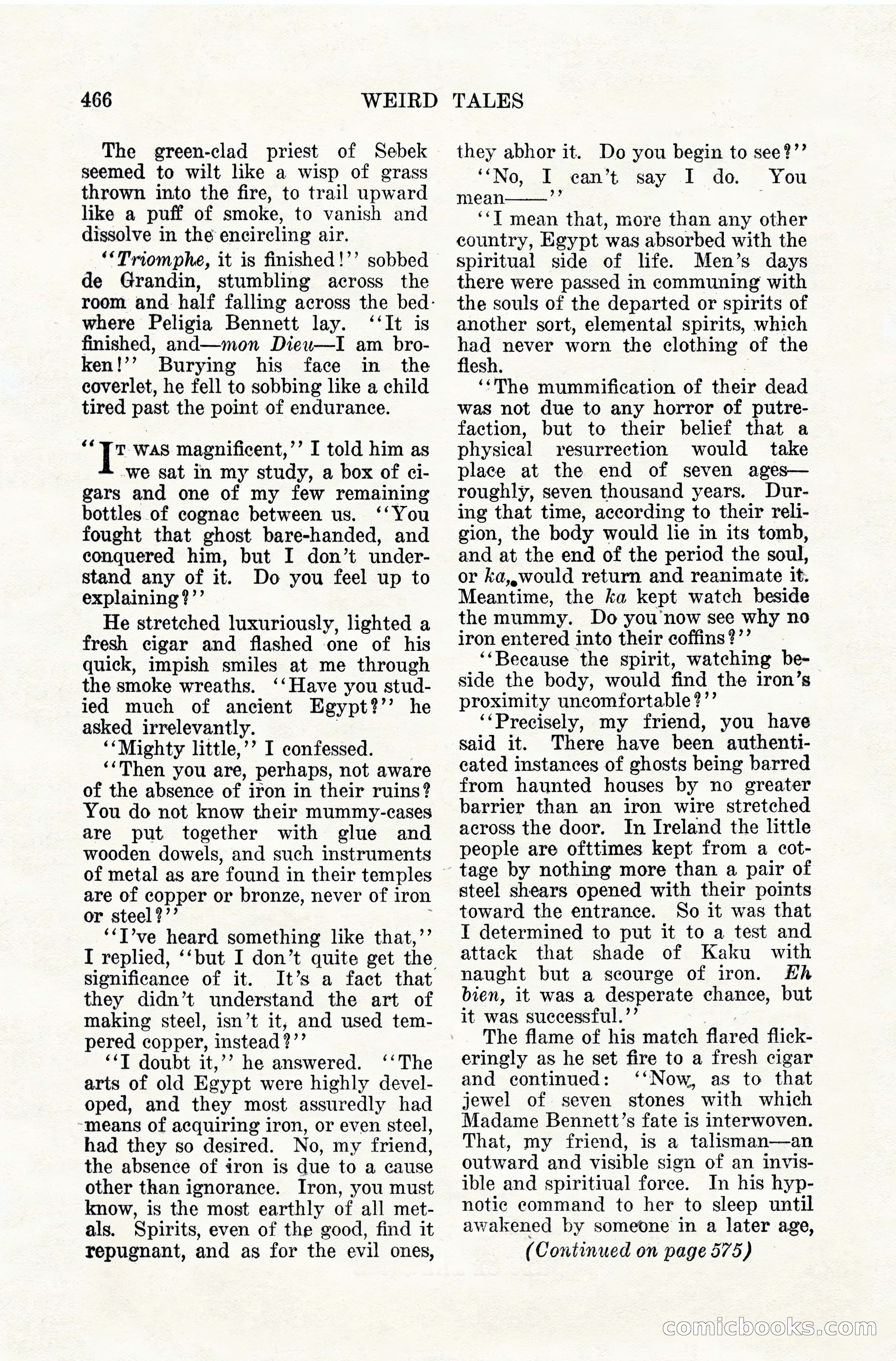Weird Tales, April 1928 — page 35 of 146