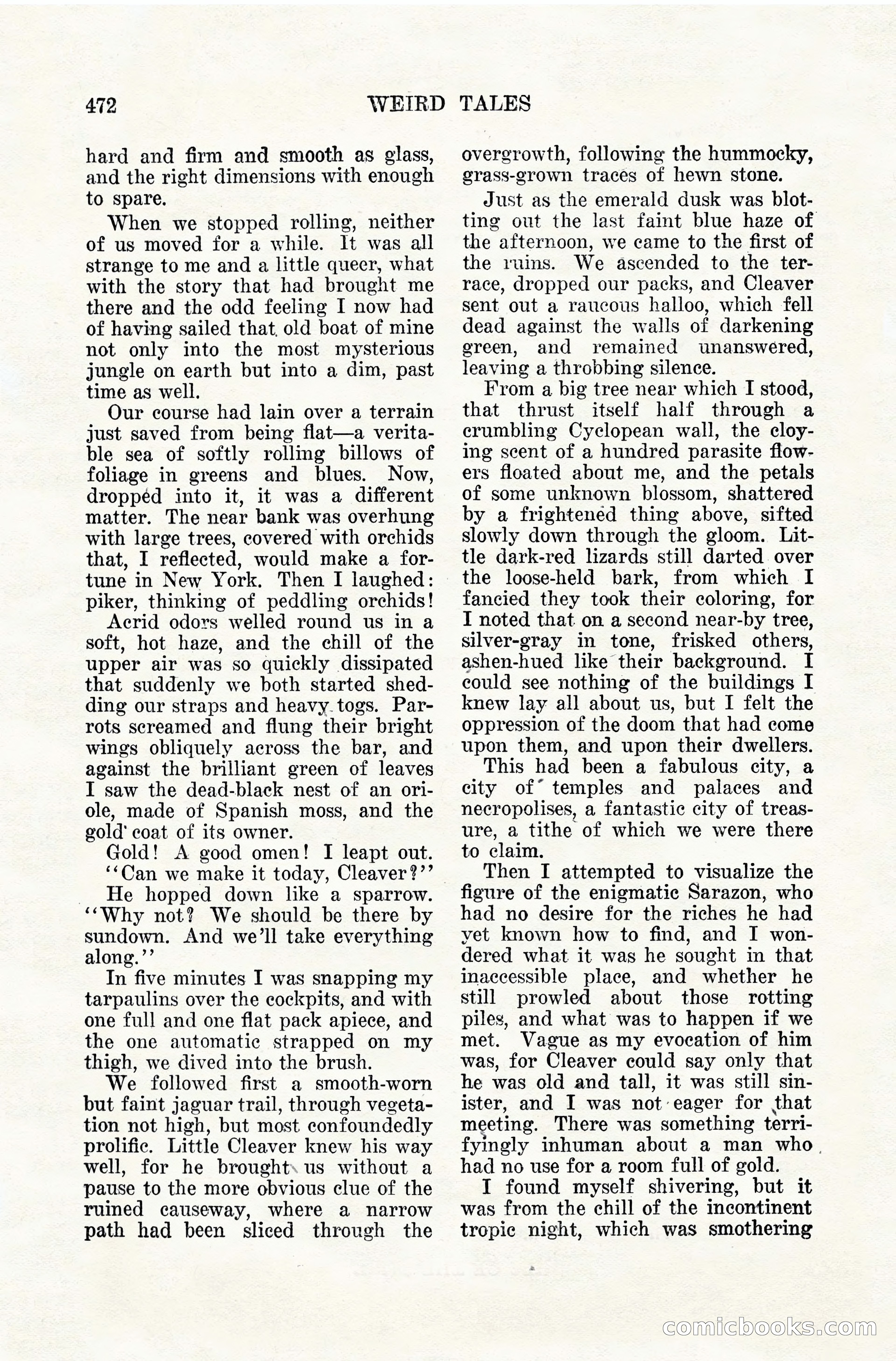 Weird Tales, April 1928 — page 41 of 146