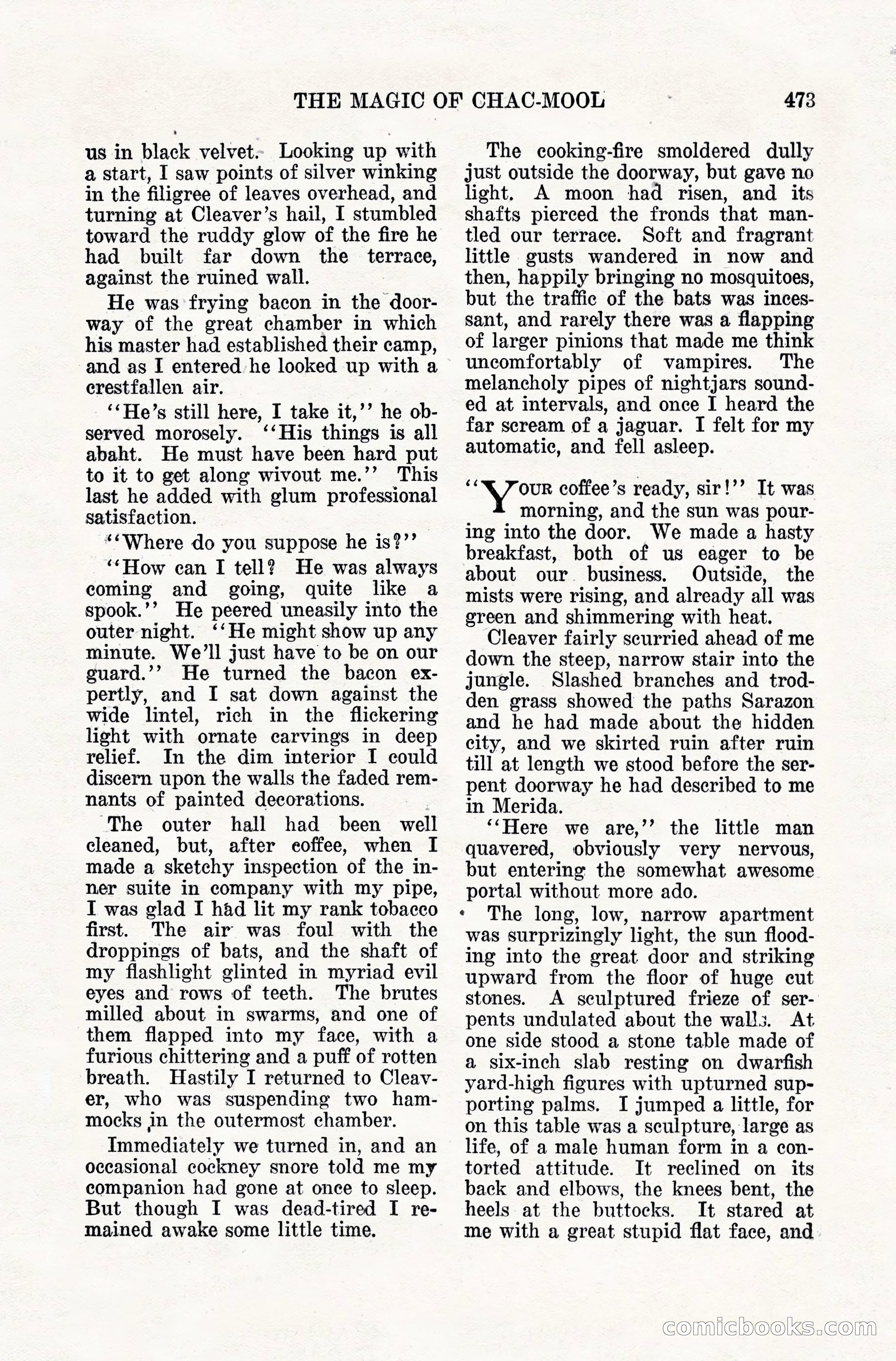 Weird Tales, April 1928 — page 42 of 146