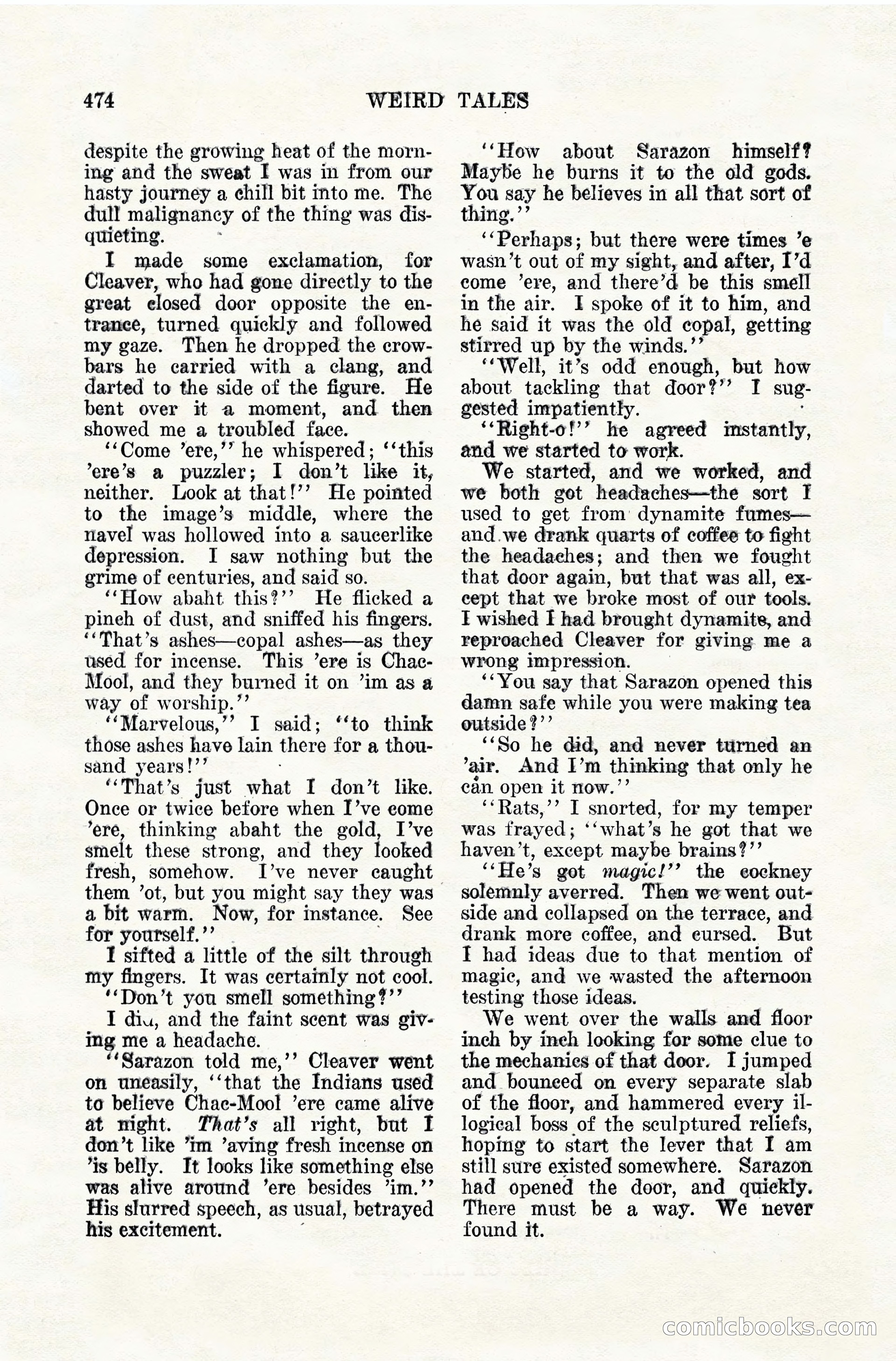 Weird Tales, April 1928 — page 43 of 146