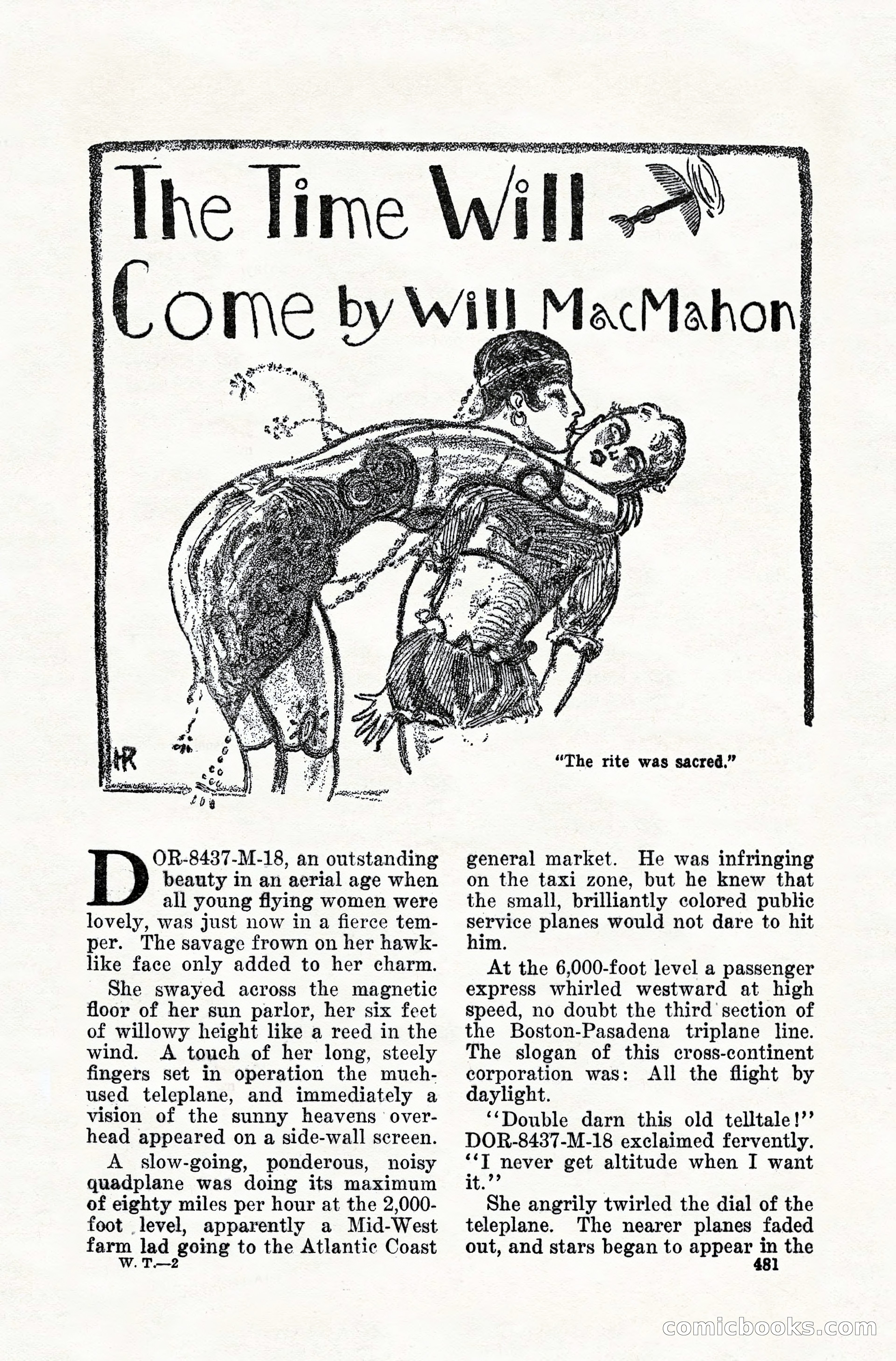 Weird Tales, April 1928 — page 50 of 146