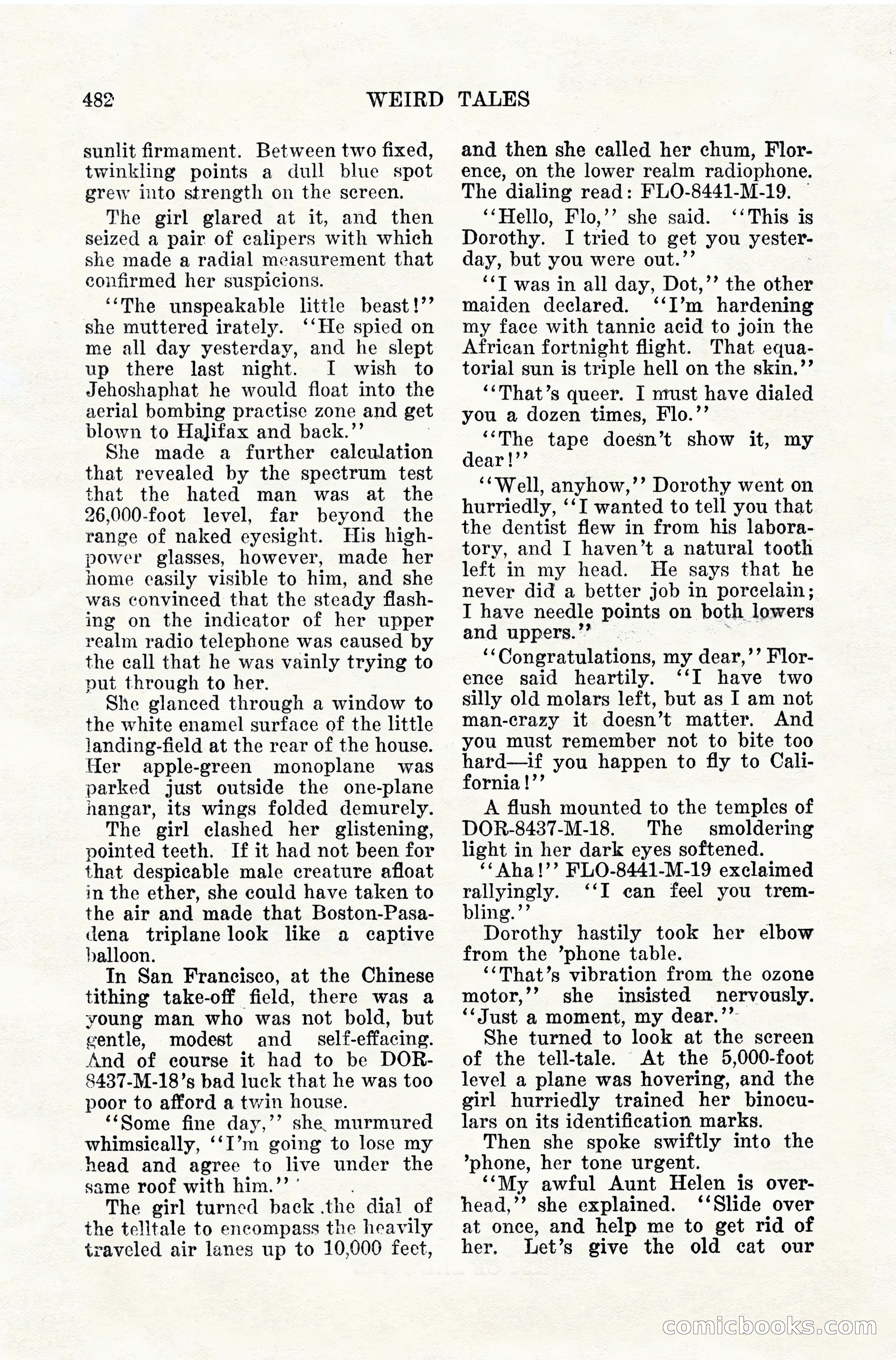 Weird Tales, April 1928 — page 51 of 146