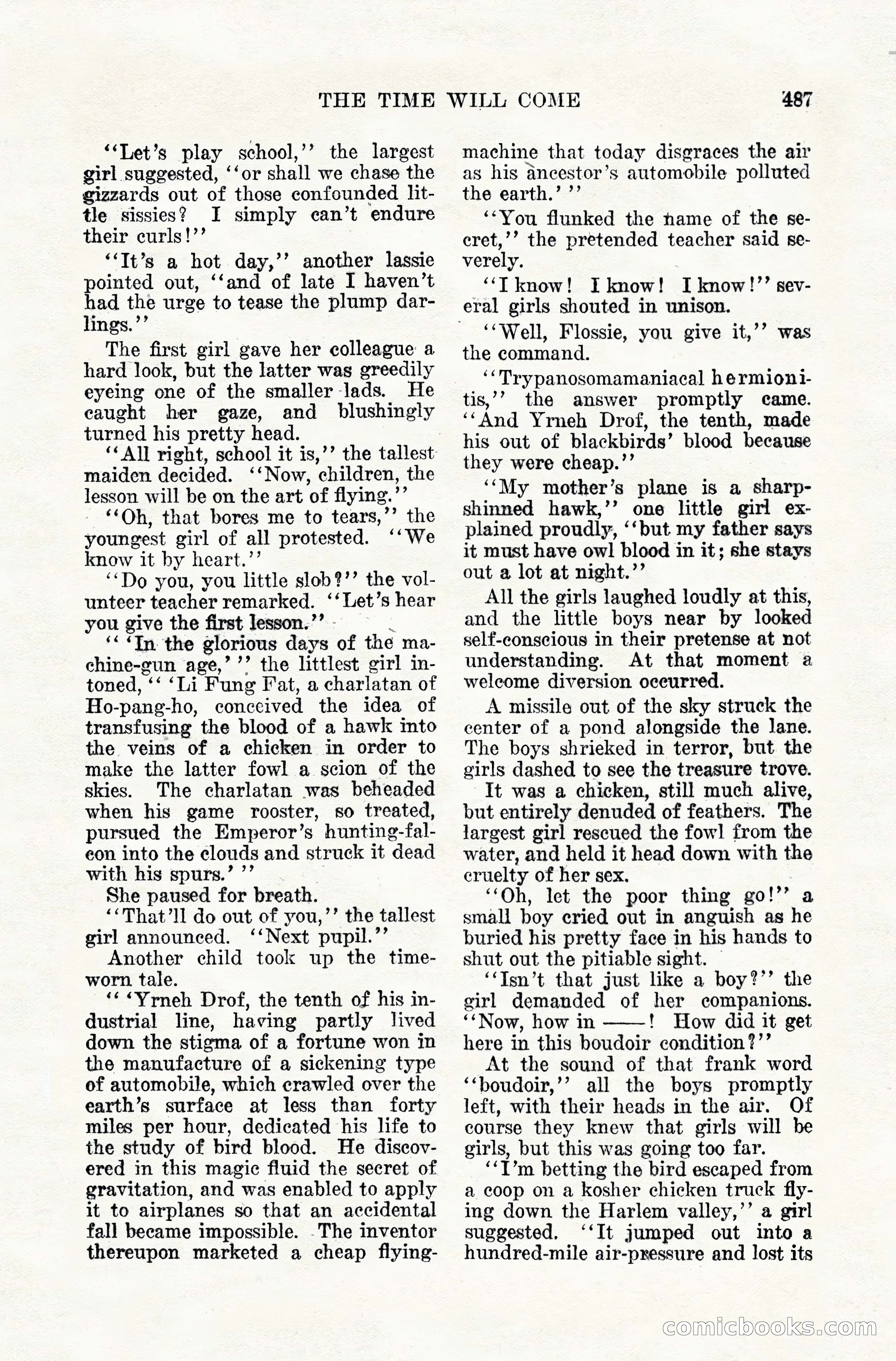Weird Tales, April 1928 — page 56 of 146