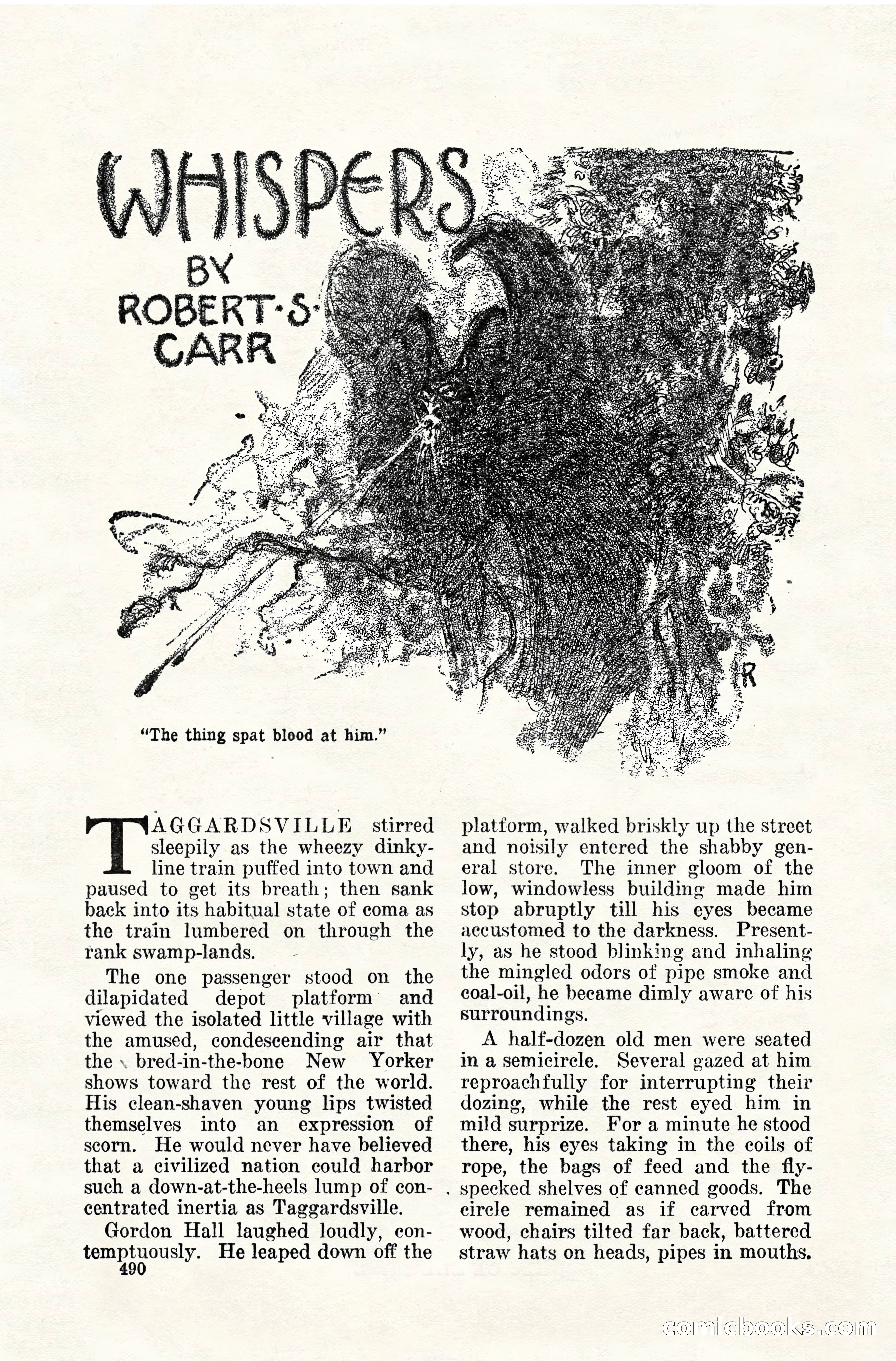 Weird Tales, April 1928 — page 59 of 146