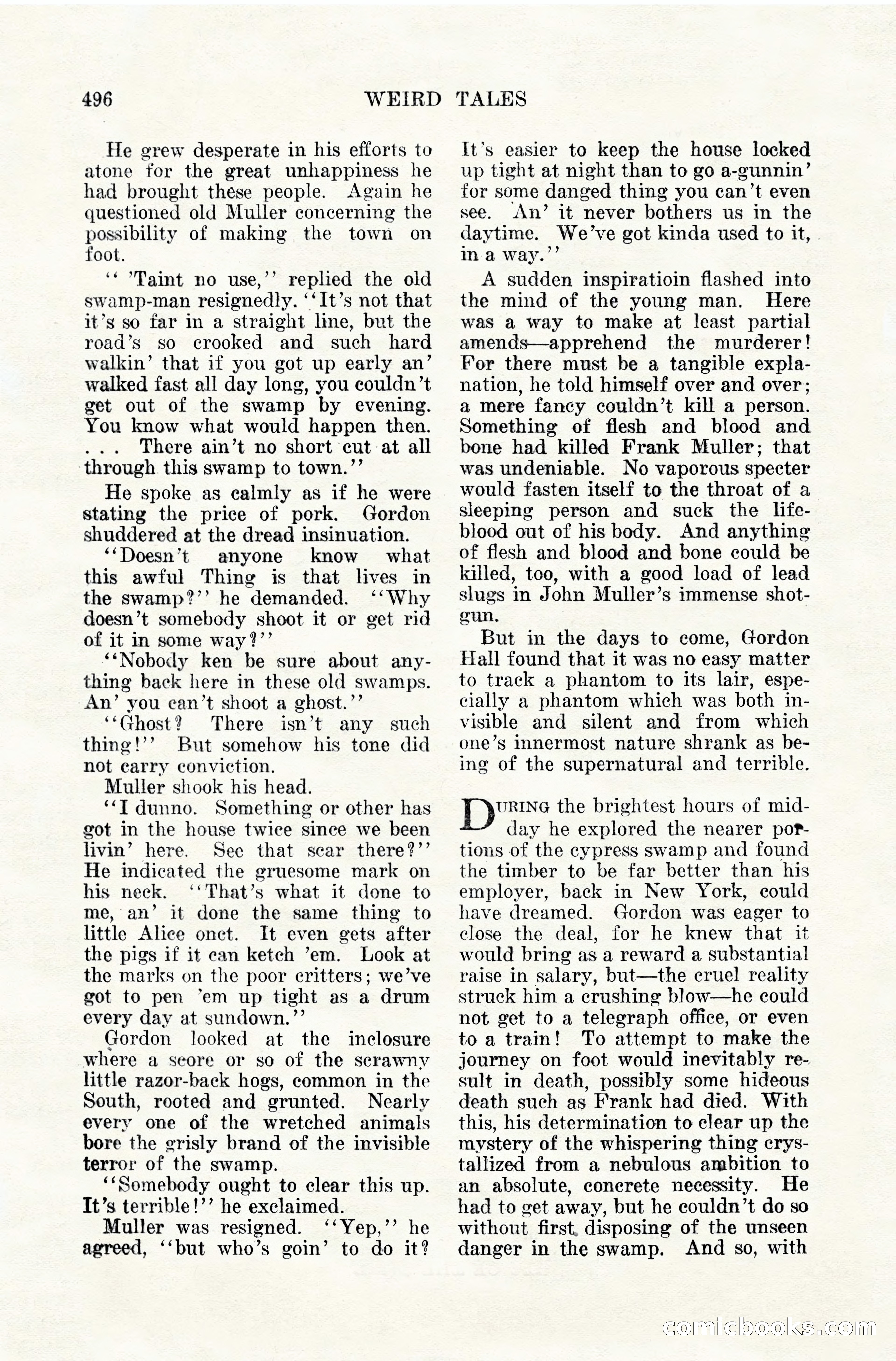 Weird Tales, April 1928 — page 65 of 146