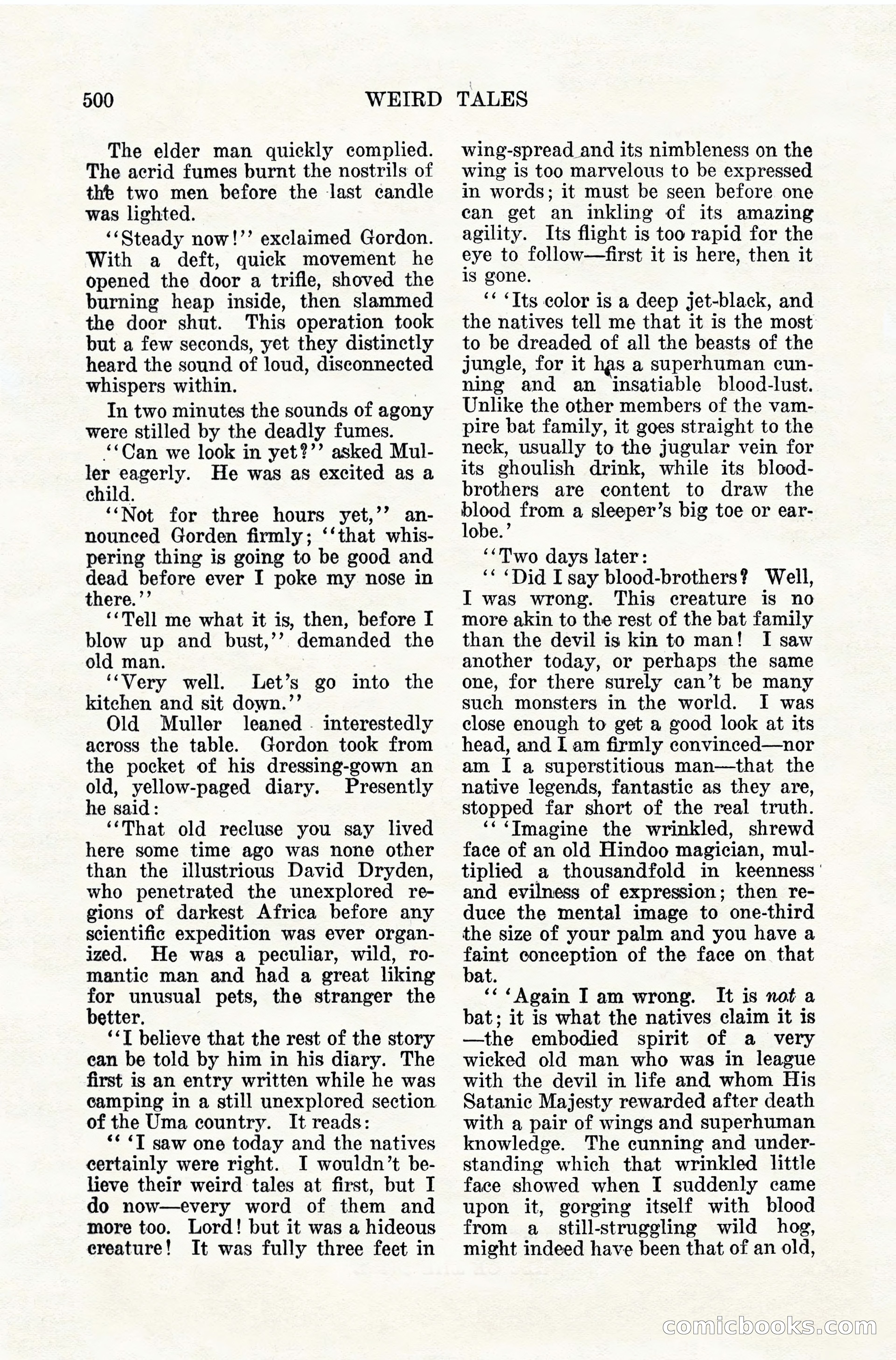 Weird Tales, April 1928 — page 69 of 146
