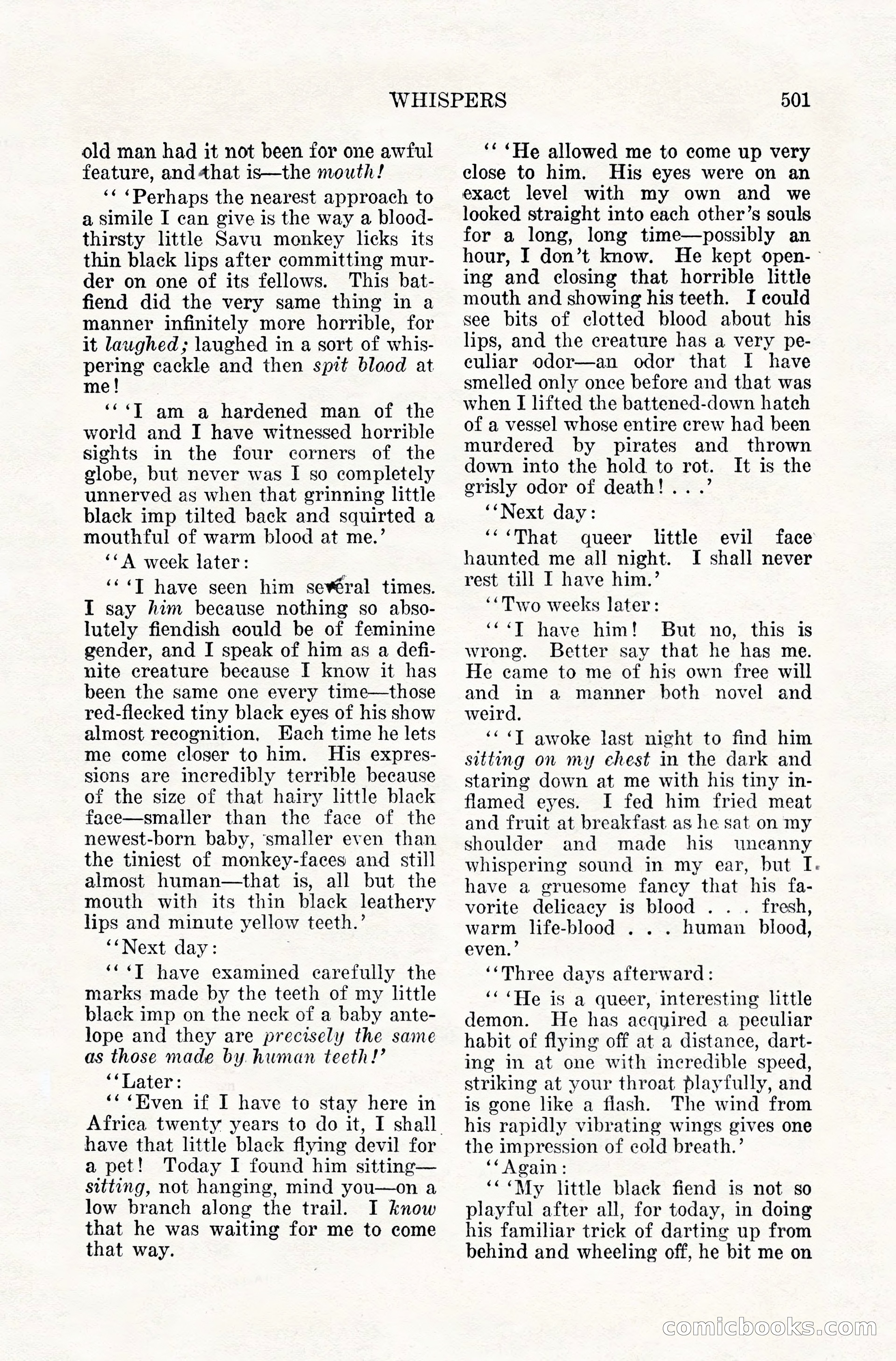 Weird Tales, April 1928 — page 70 of 146