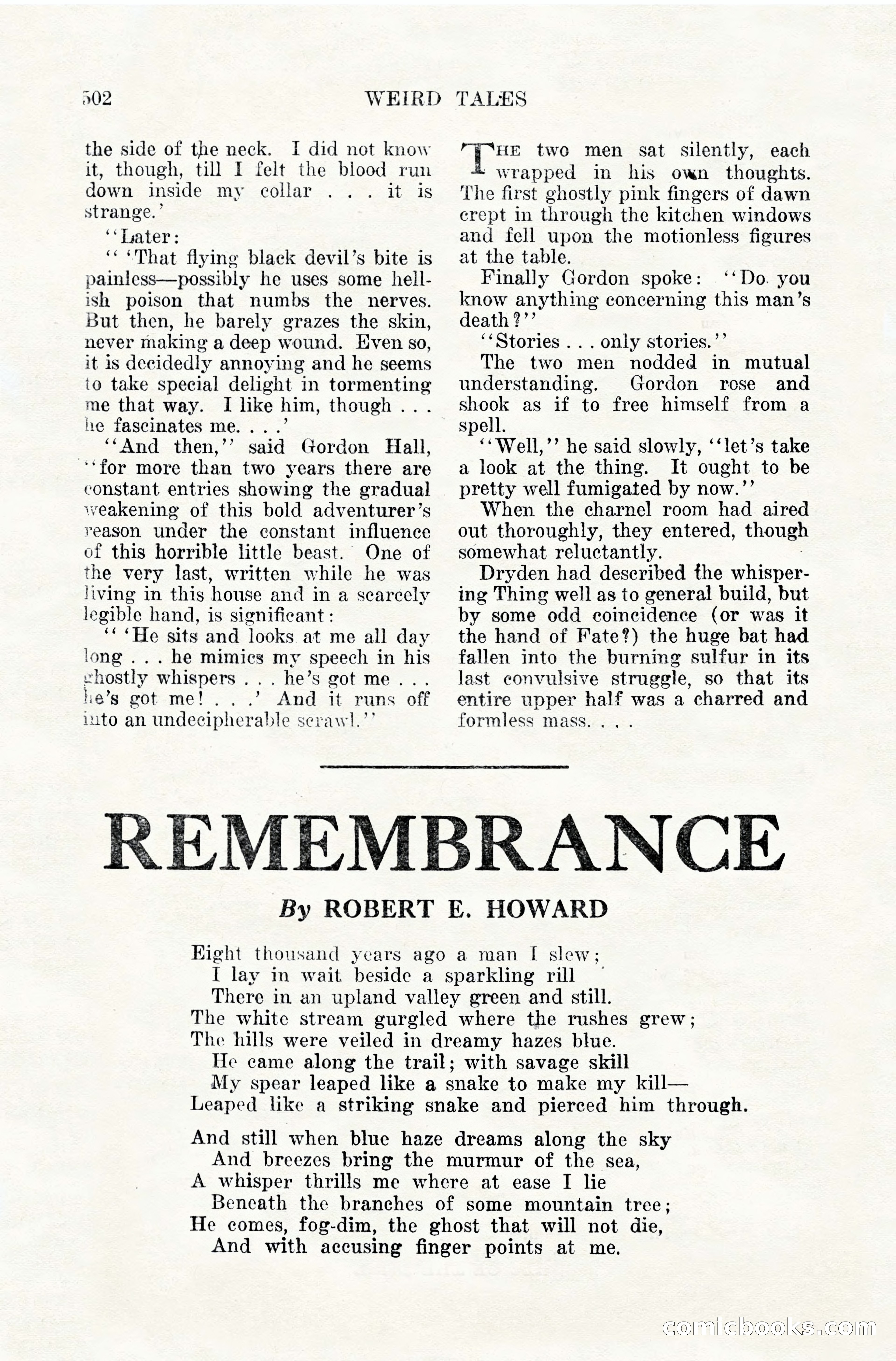 Weird Tales, April 1928 — page 71 of 146