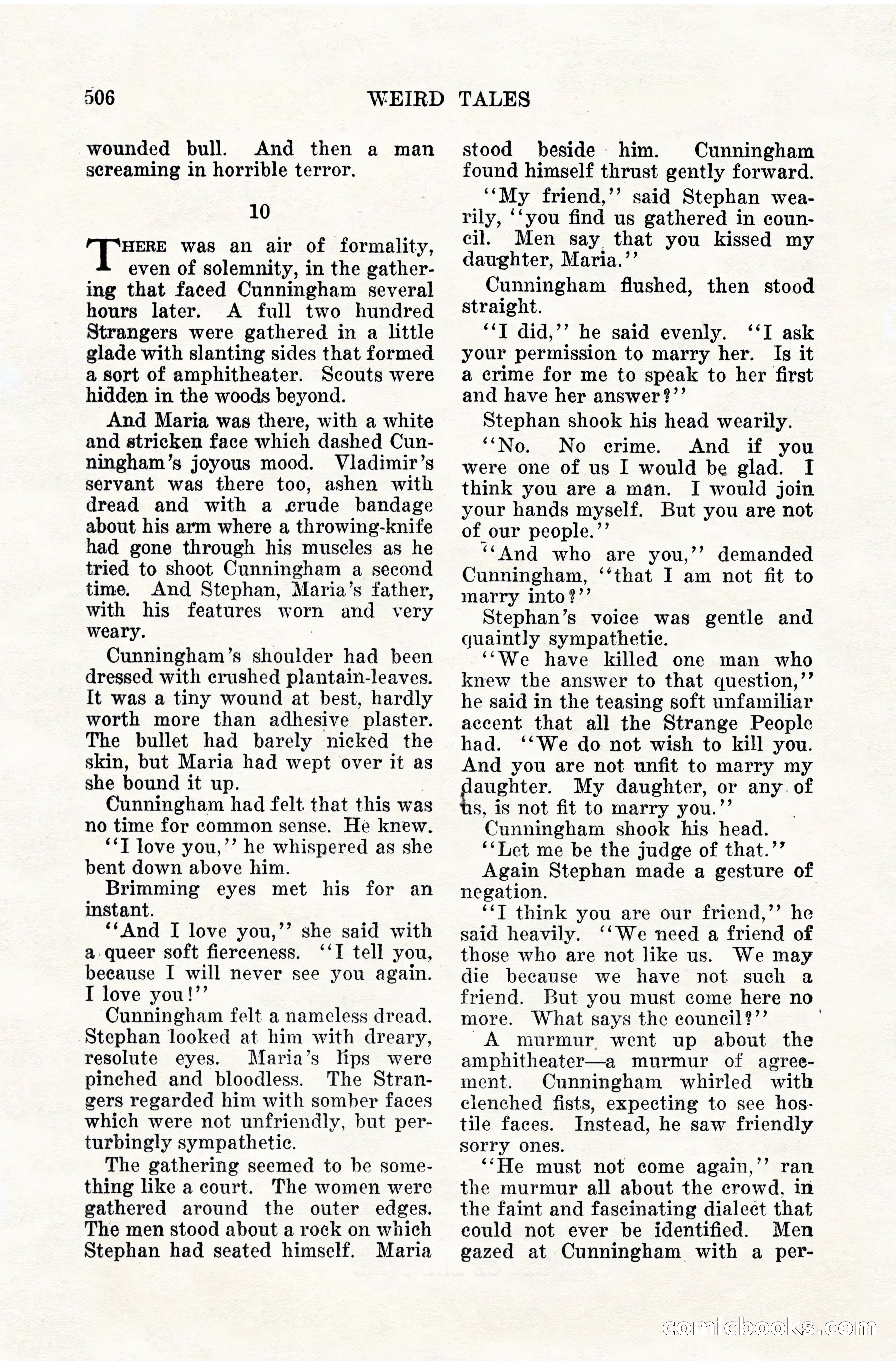 Weird Tales, April 1928 — page 75 of 146