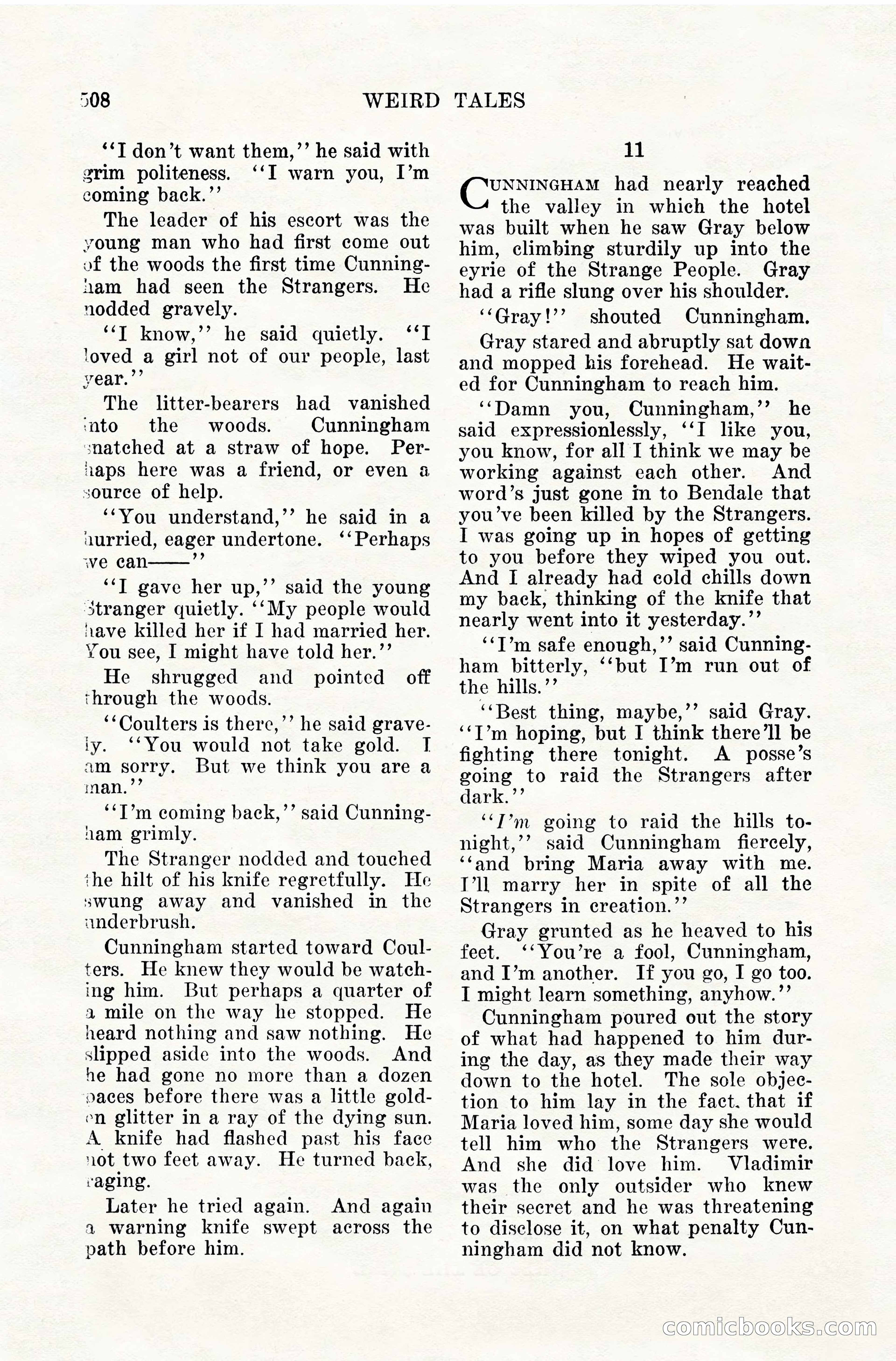 Weird Tales, April 1928 — page 77 of 146
