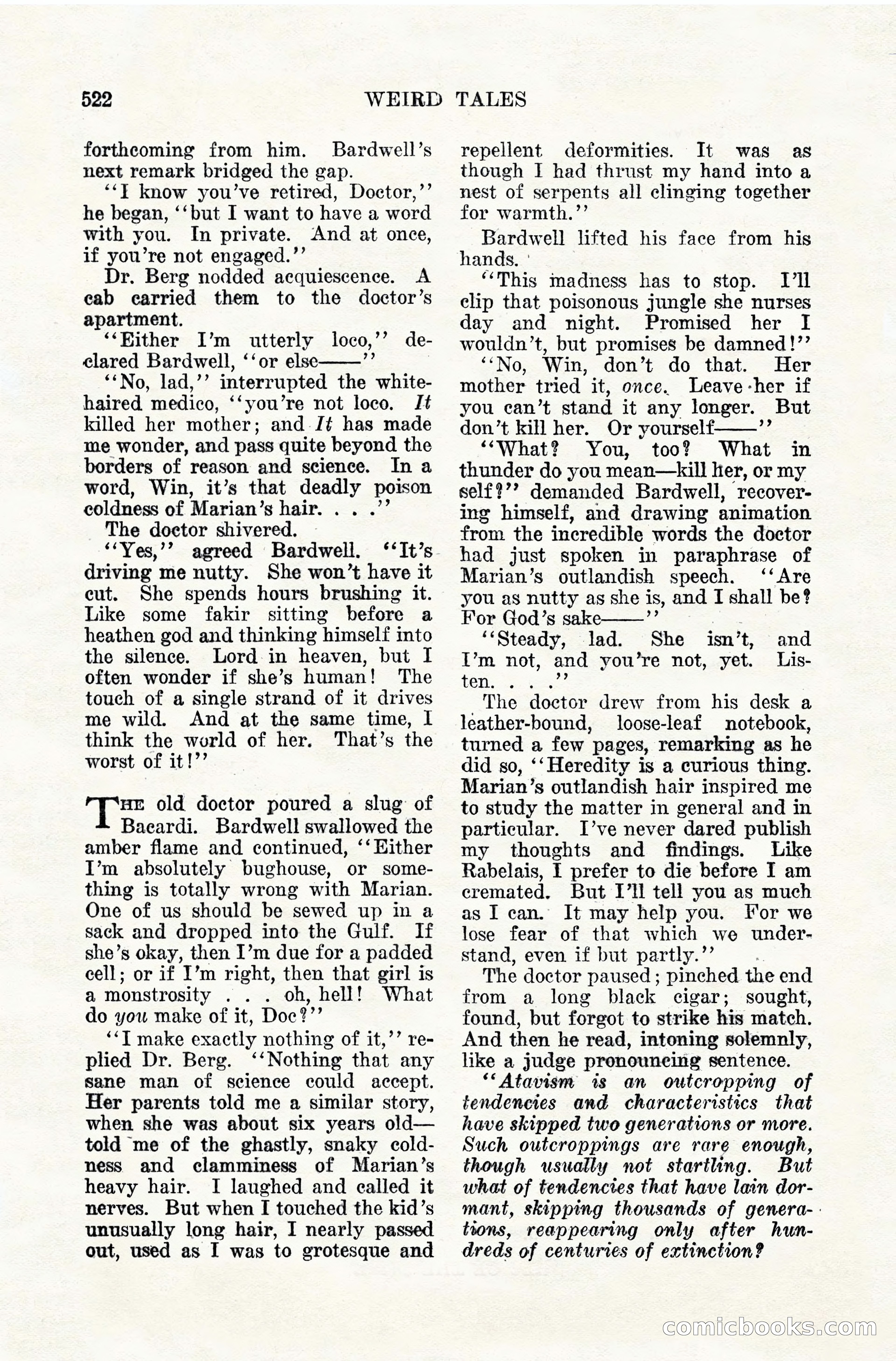 Weird Tales, April 1928 — page 91 of 146