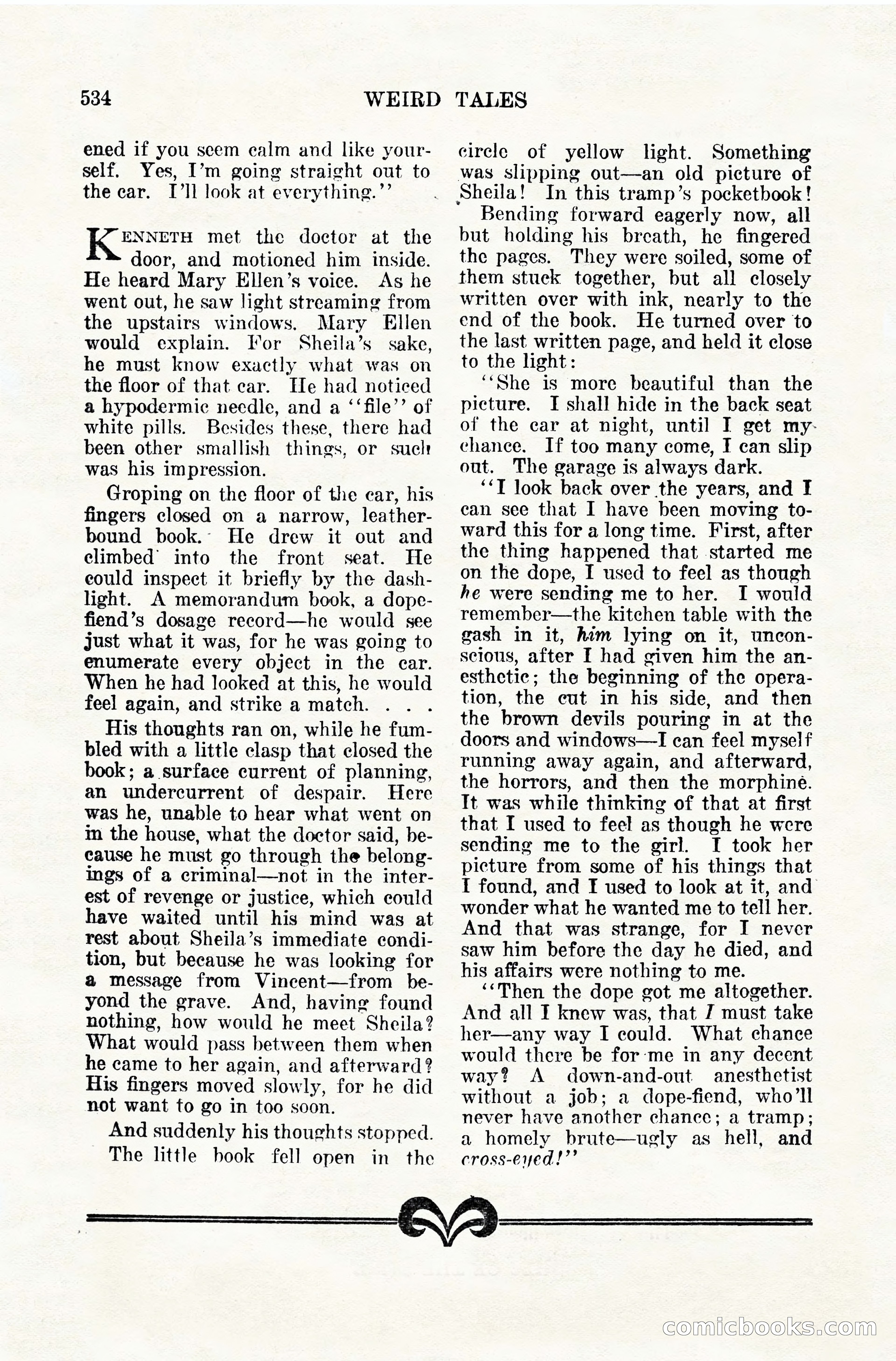 Weird Tales, April 1928 — page 103 of 146