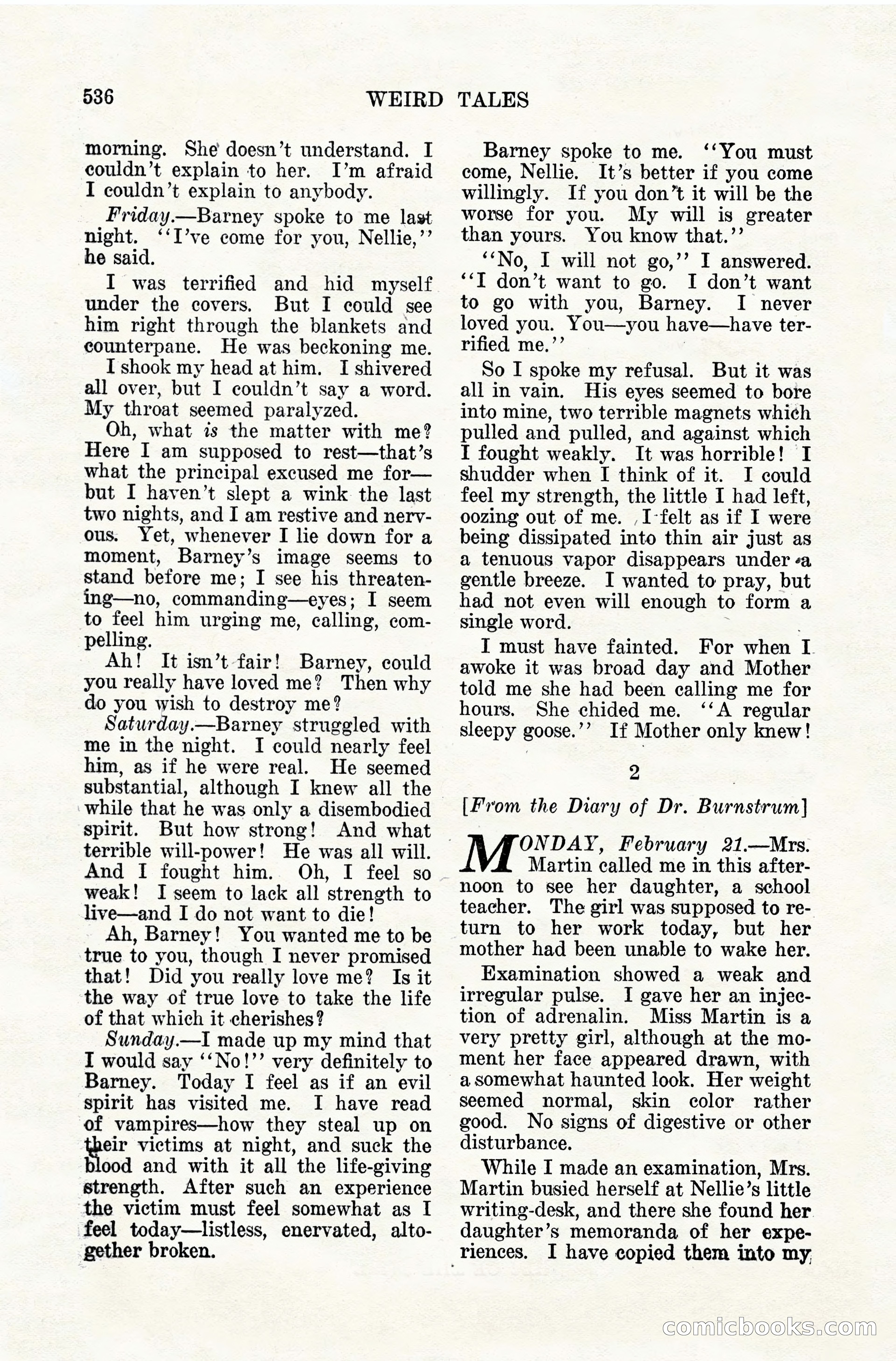 Weird Tales, April 1928 — page 105 of 146