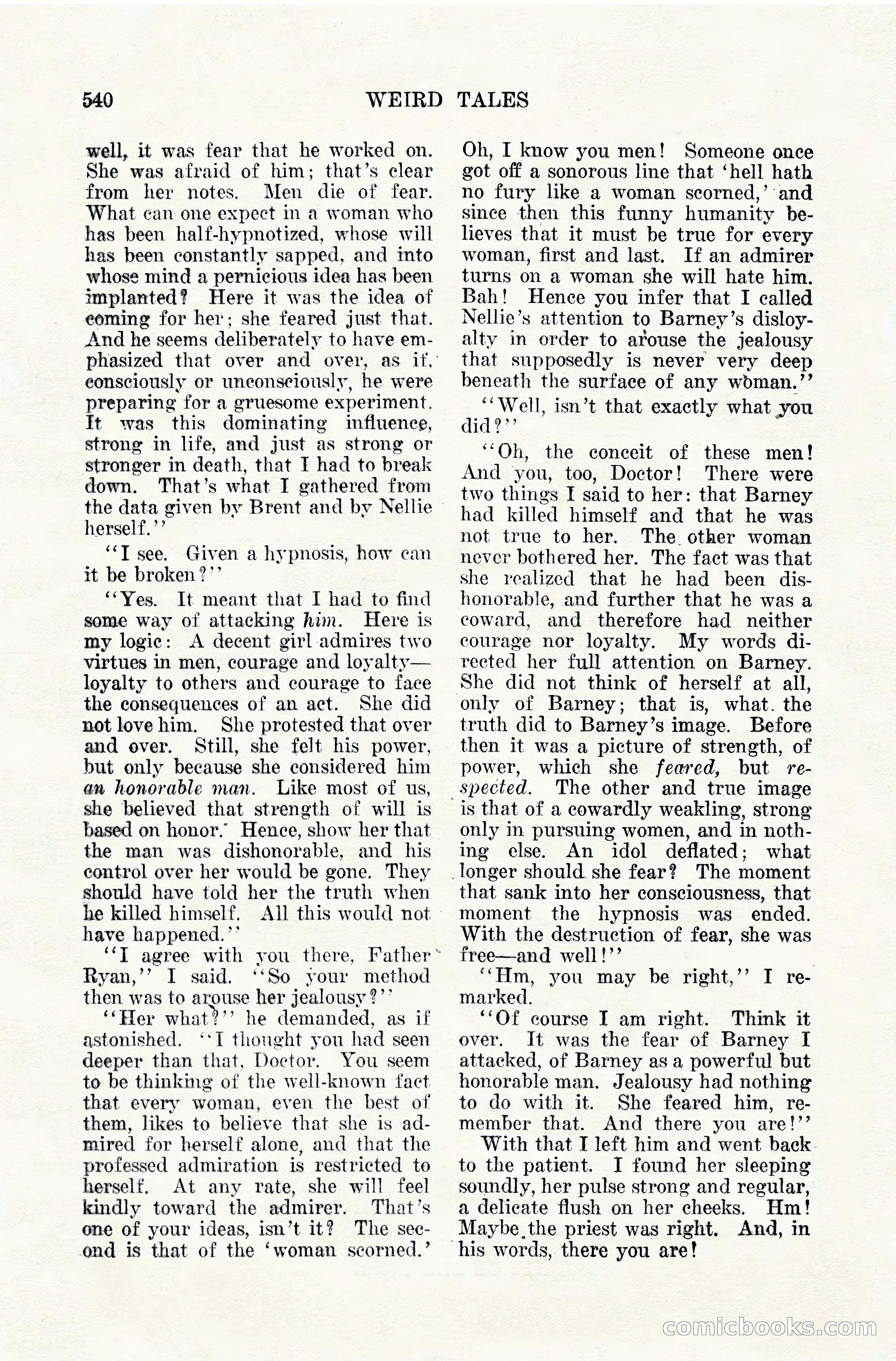 Weird Tales, April 1928 — page 109 of 146