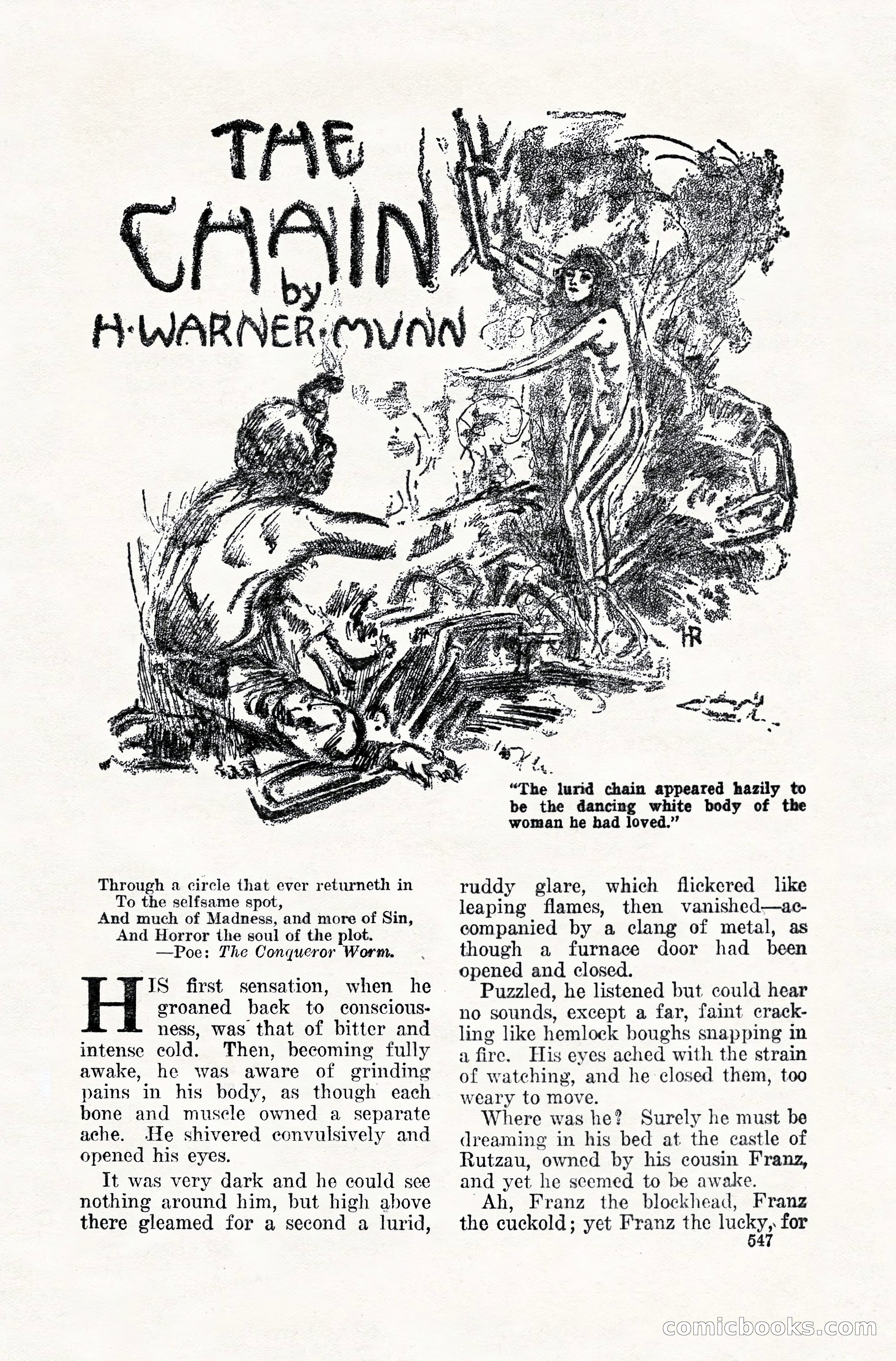 Weird Tales, April 1928 — page 116 of 146