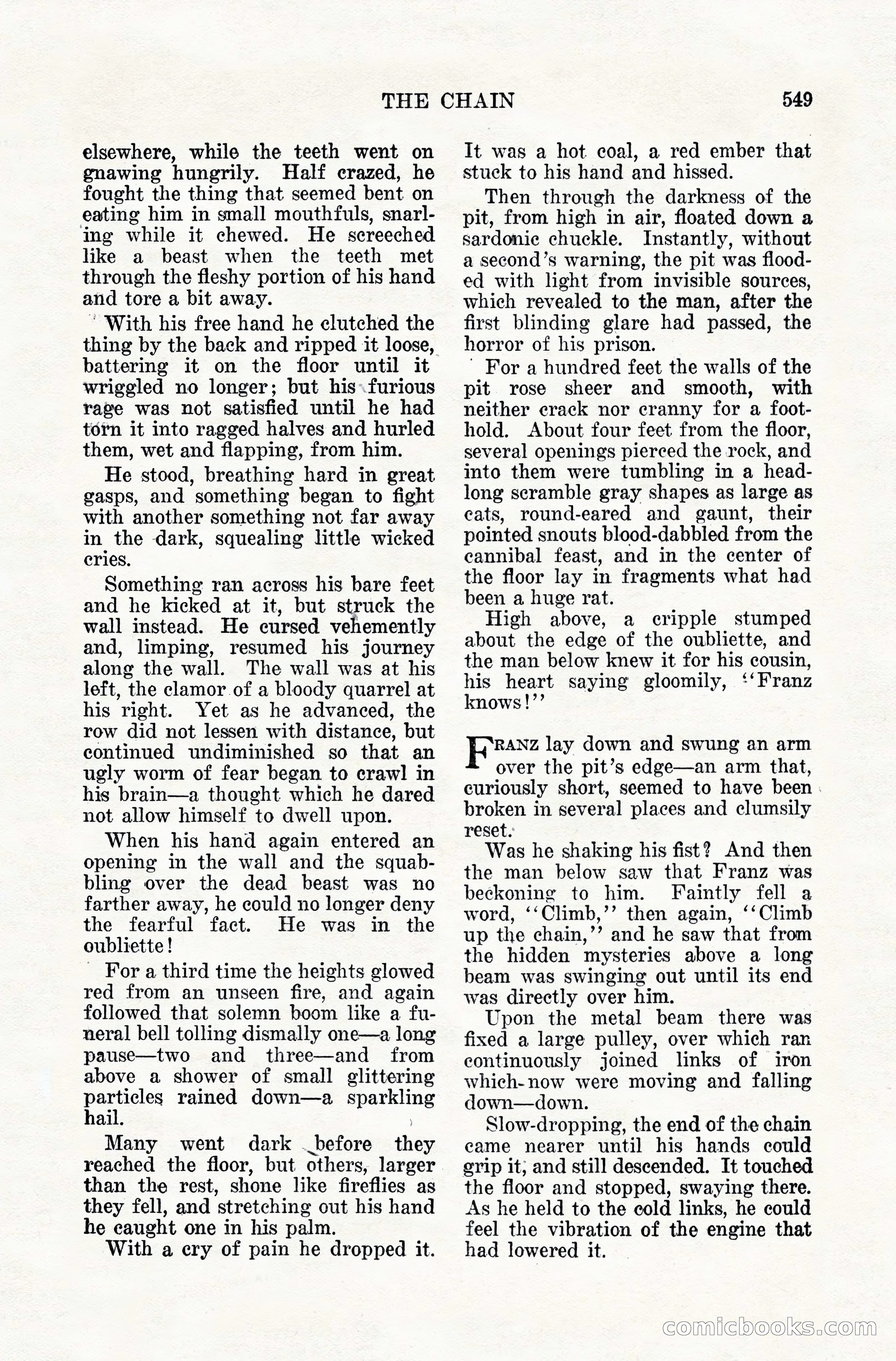Weird Tales, April 1928 — page 118 of 146
