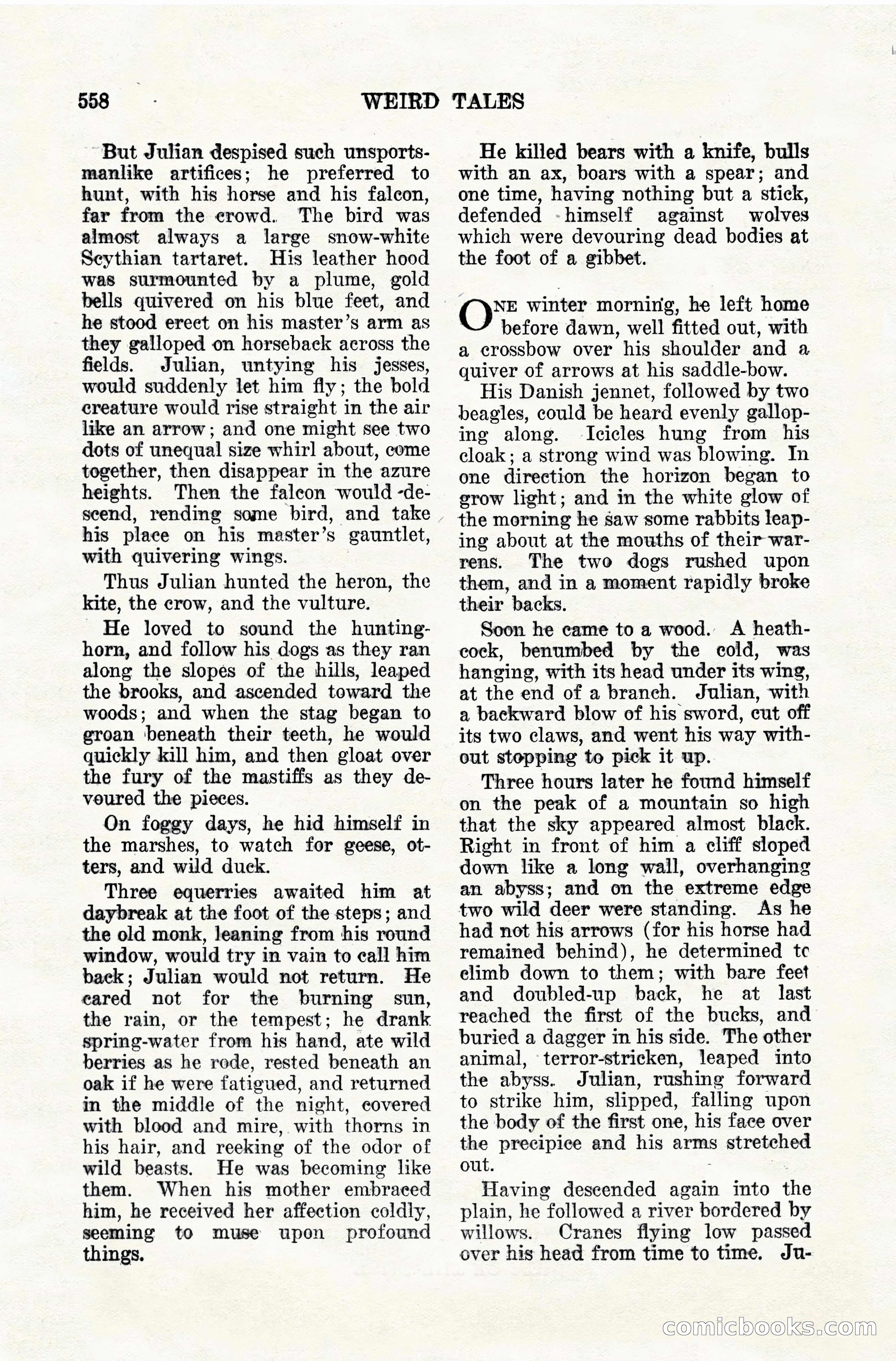 Weird Tales, April 1928 — page 127 of 146
