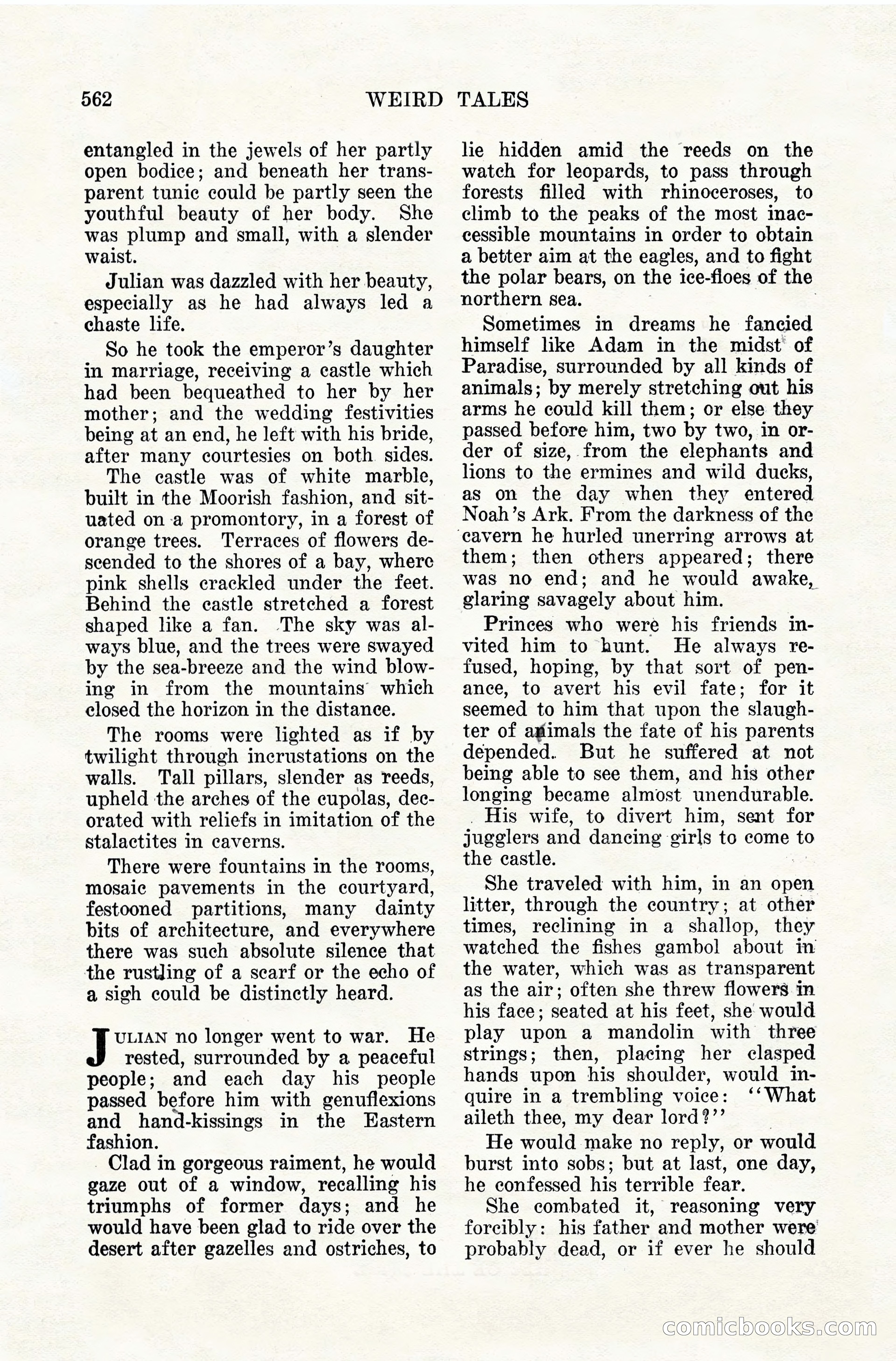 Weird Tales, April 1928 — page 131 of 146