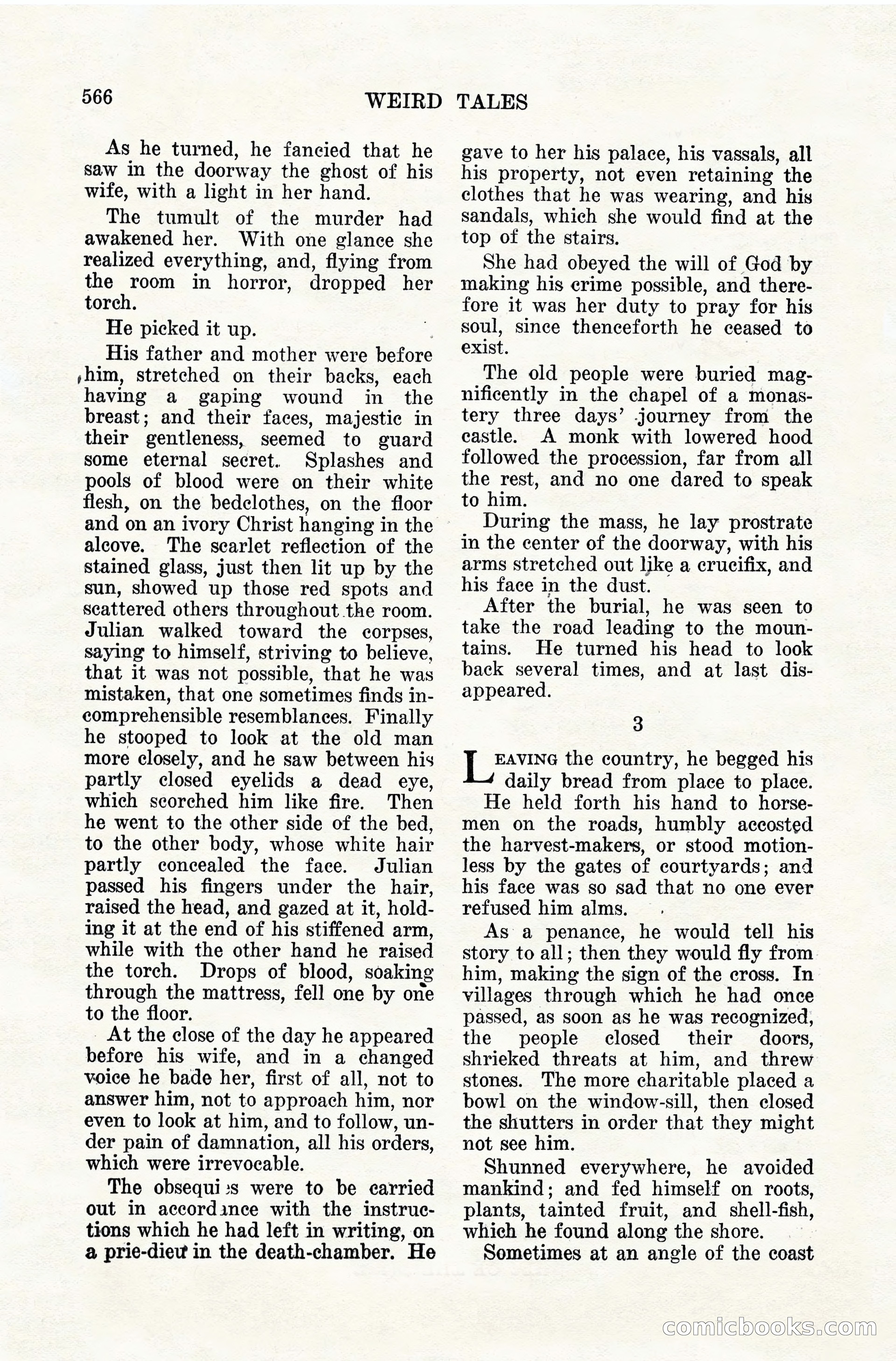 Weird Tales, April 1928 — page 135 of 146