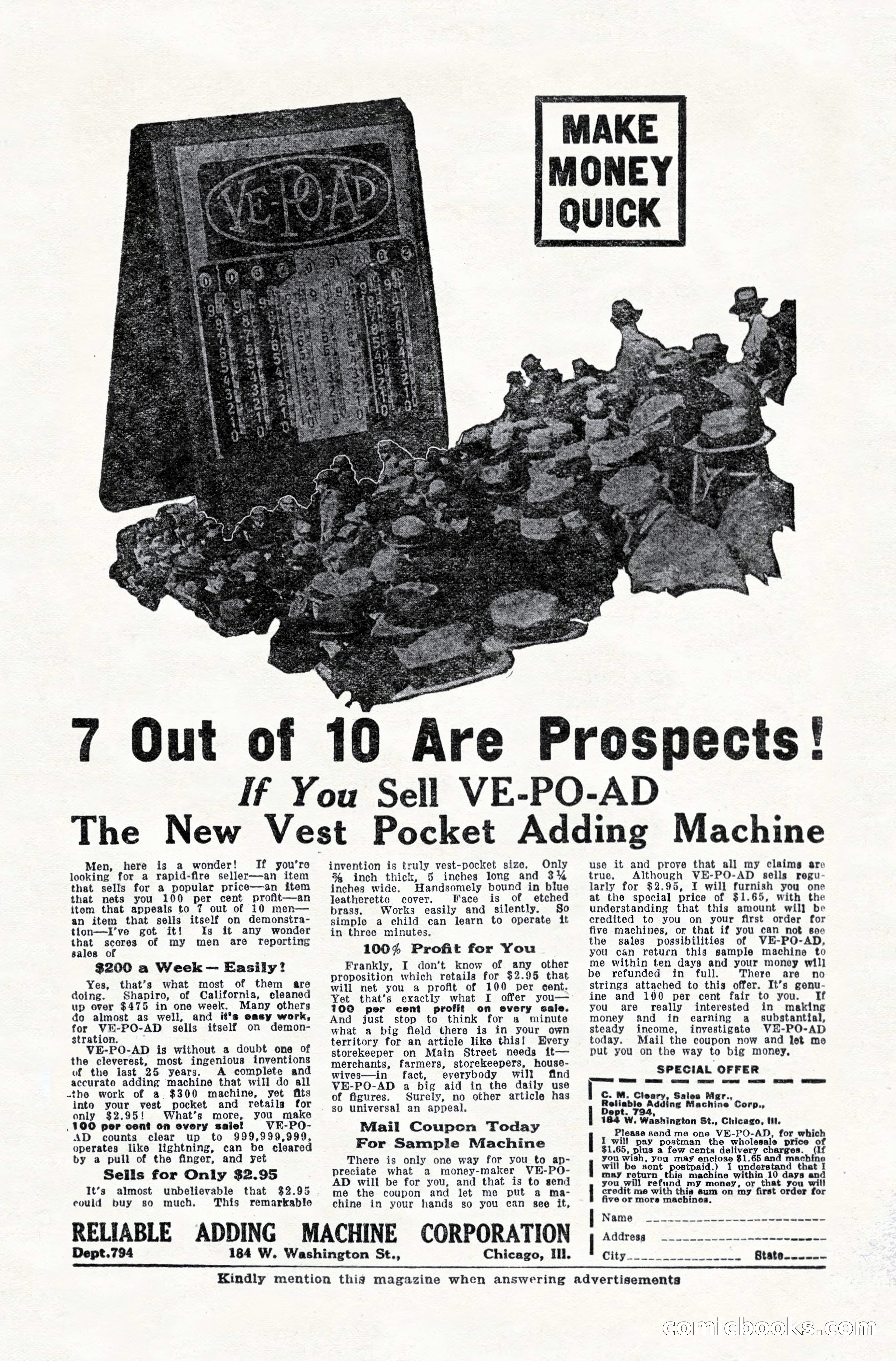 Weird Tales, April 1928 — page 138 of 146