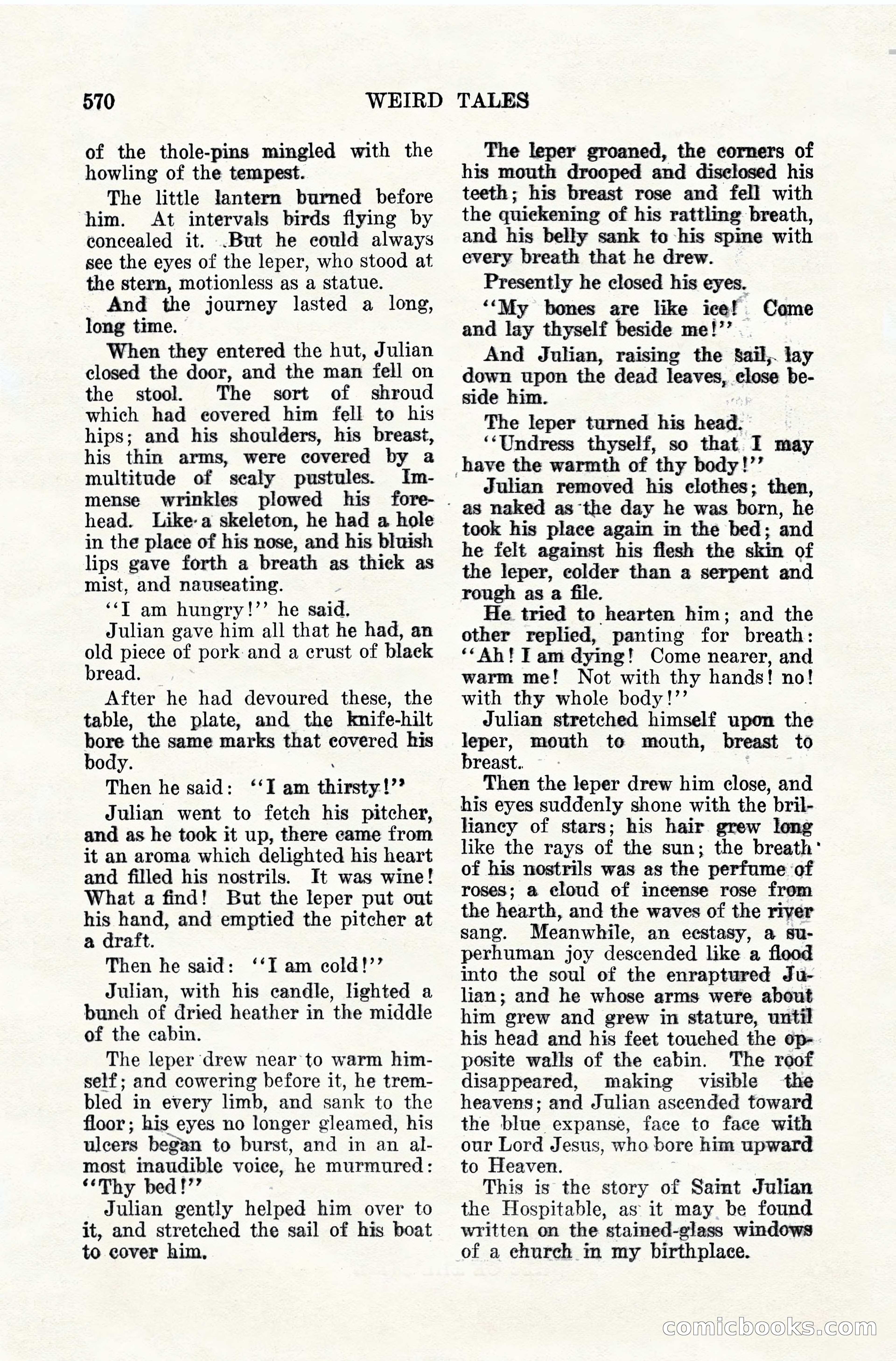 Weird Tales, April 1928 — page 139 of 146