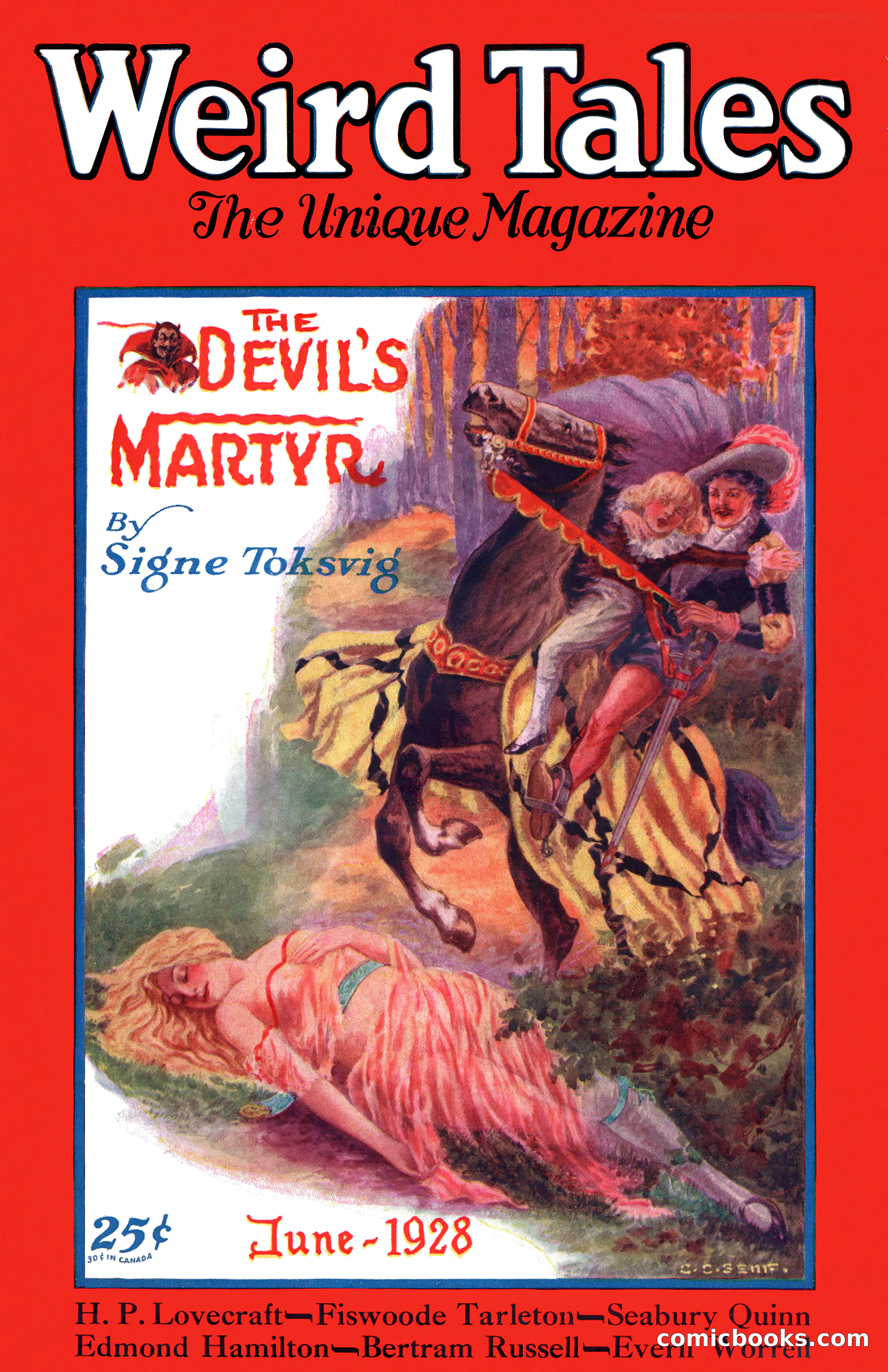 Weird Tales, Vol. 11, No. 6