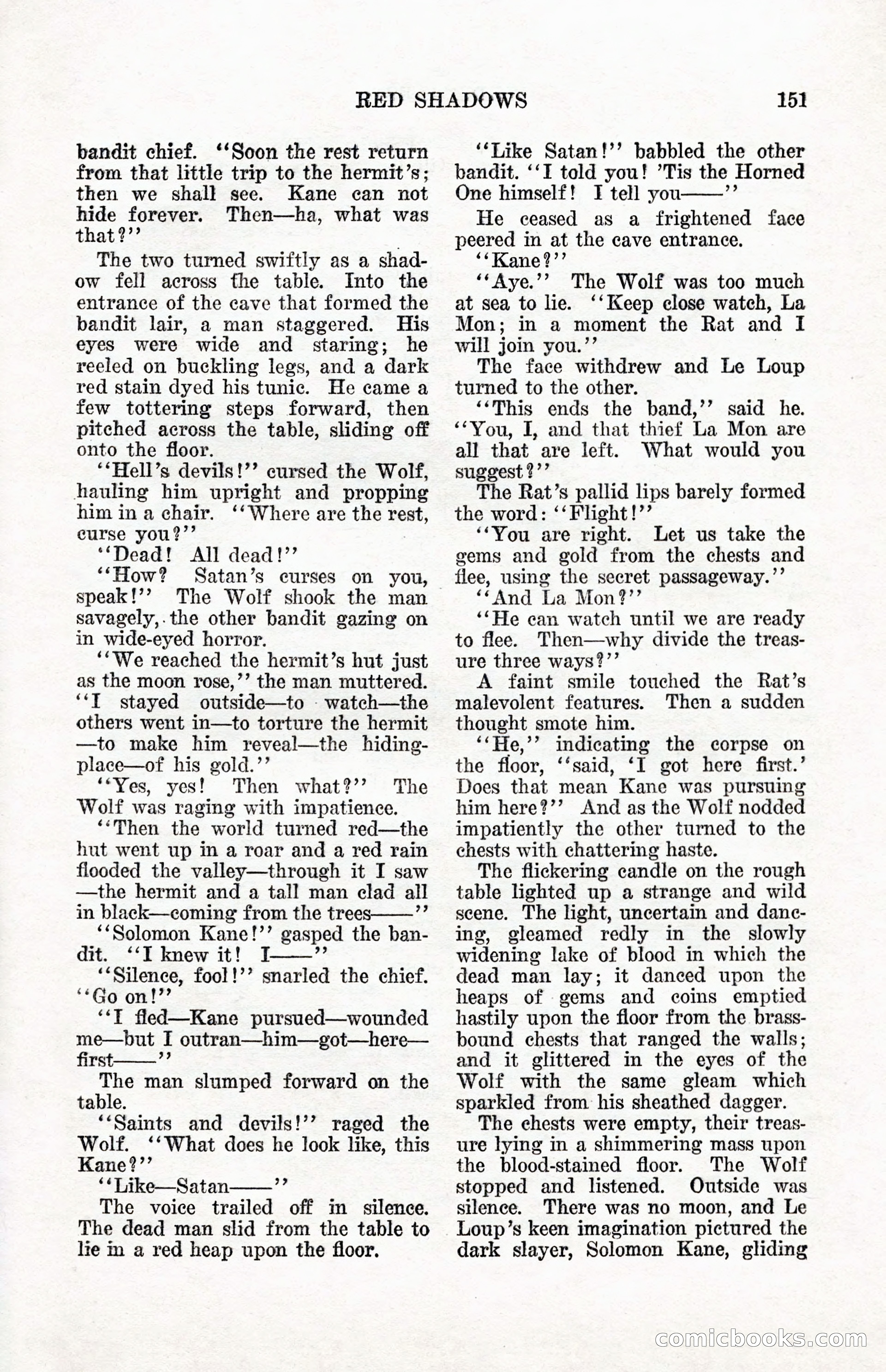 Weird Tales, Vol. 12, No. 2 — page 8 of 146