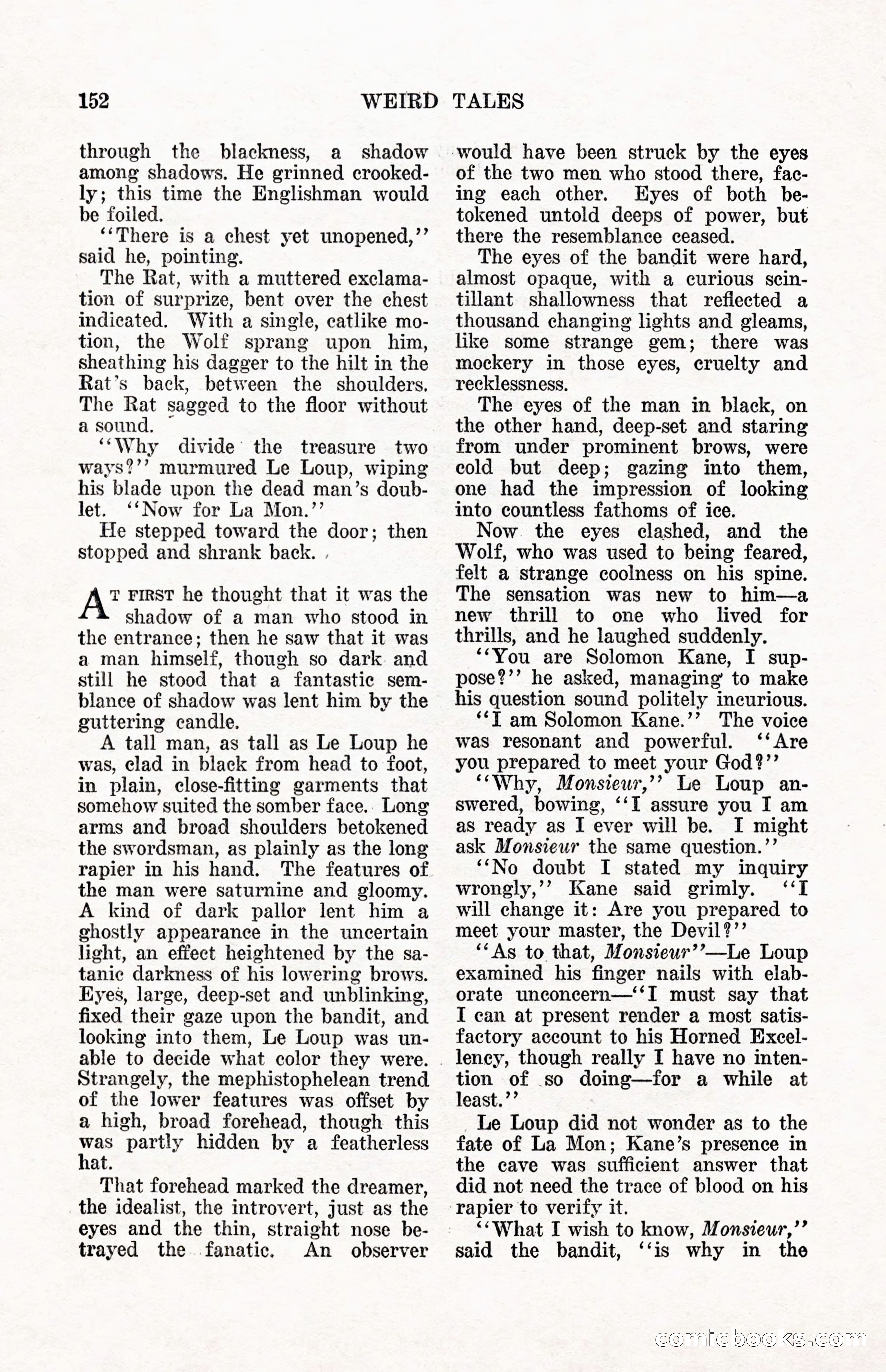 Weird Tales, Vol. 12, No. 2 — page 9 of 146