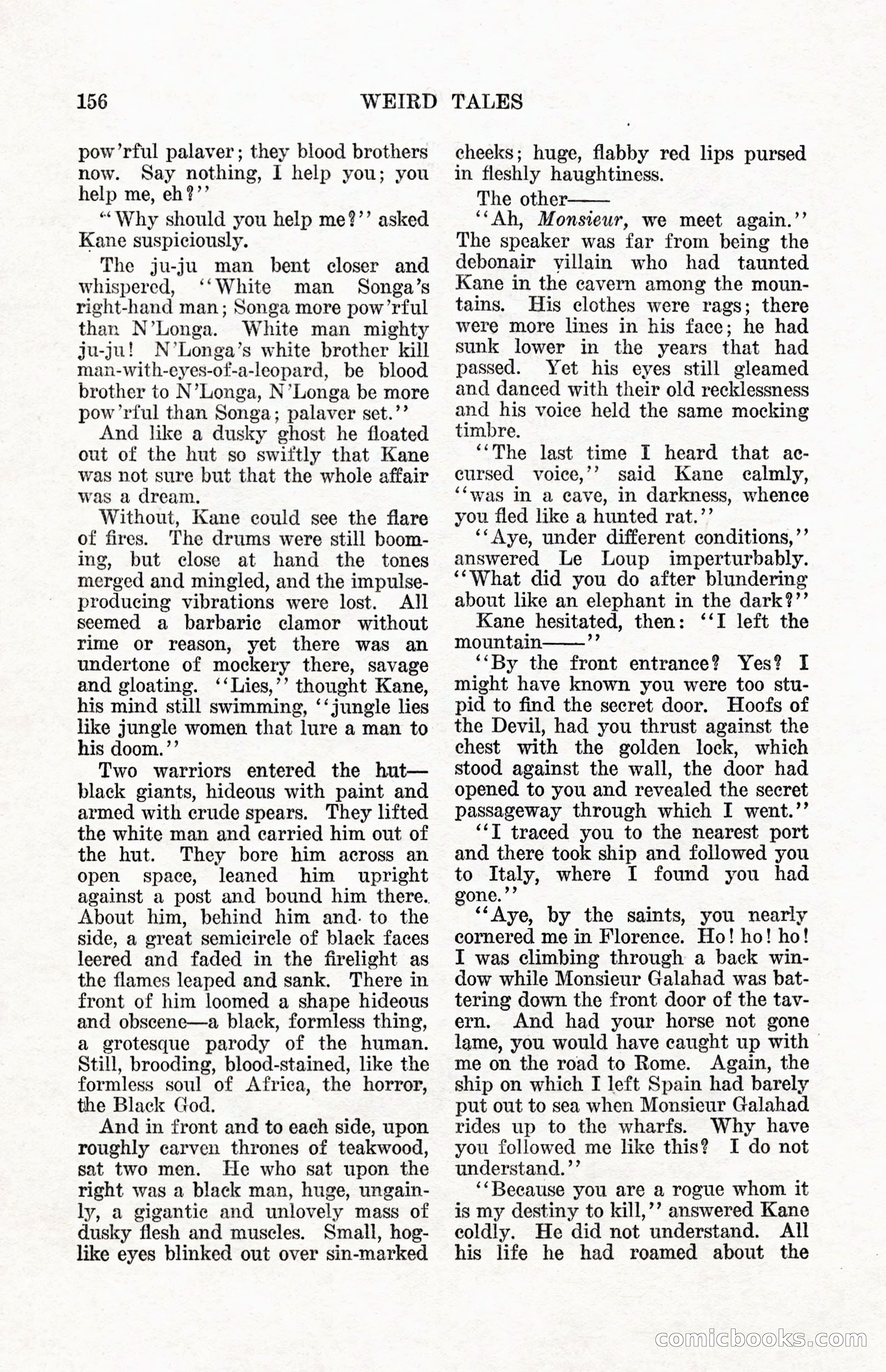 Weird Tales, Vol. 12, No. 2 — page 13 of 146