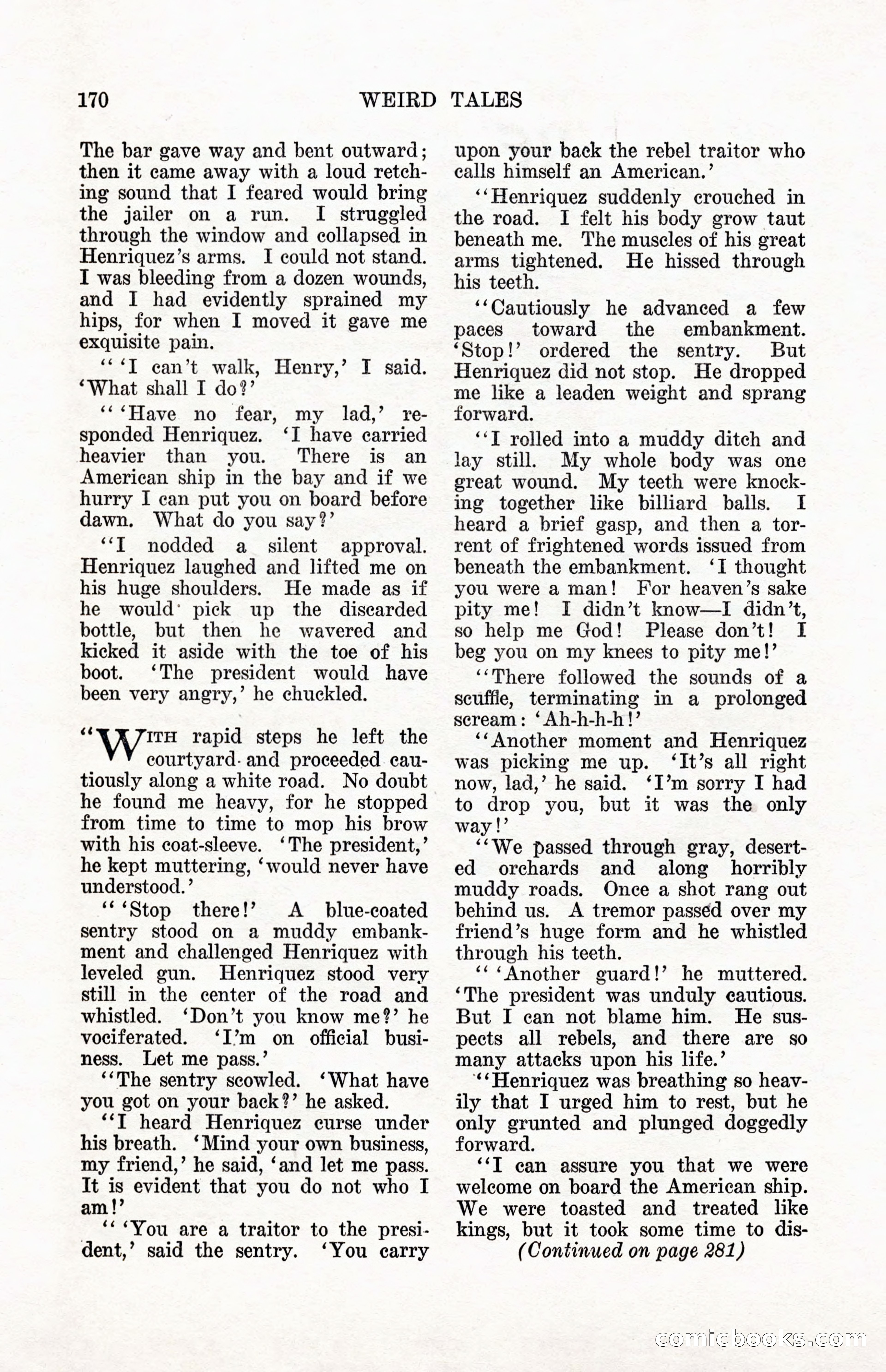 Weird Tales, Vol. 12, No. 2 — page 27 of 146