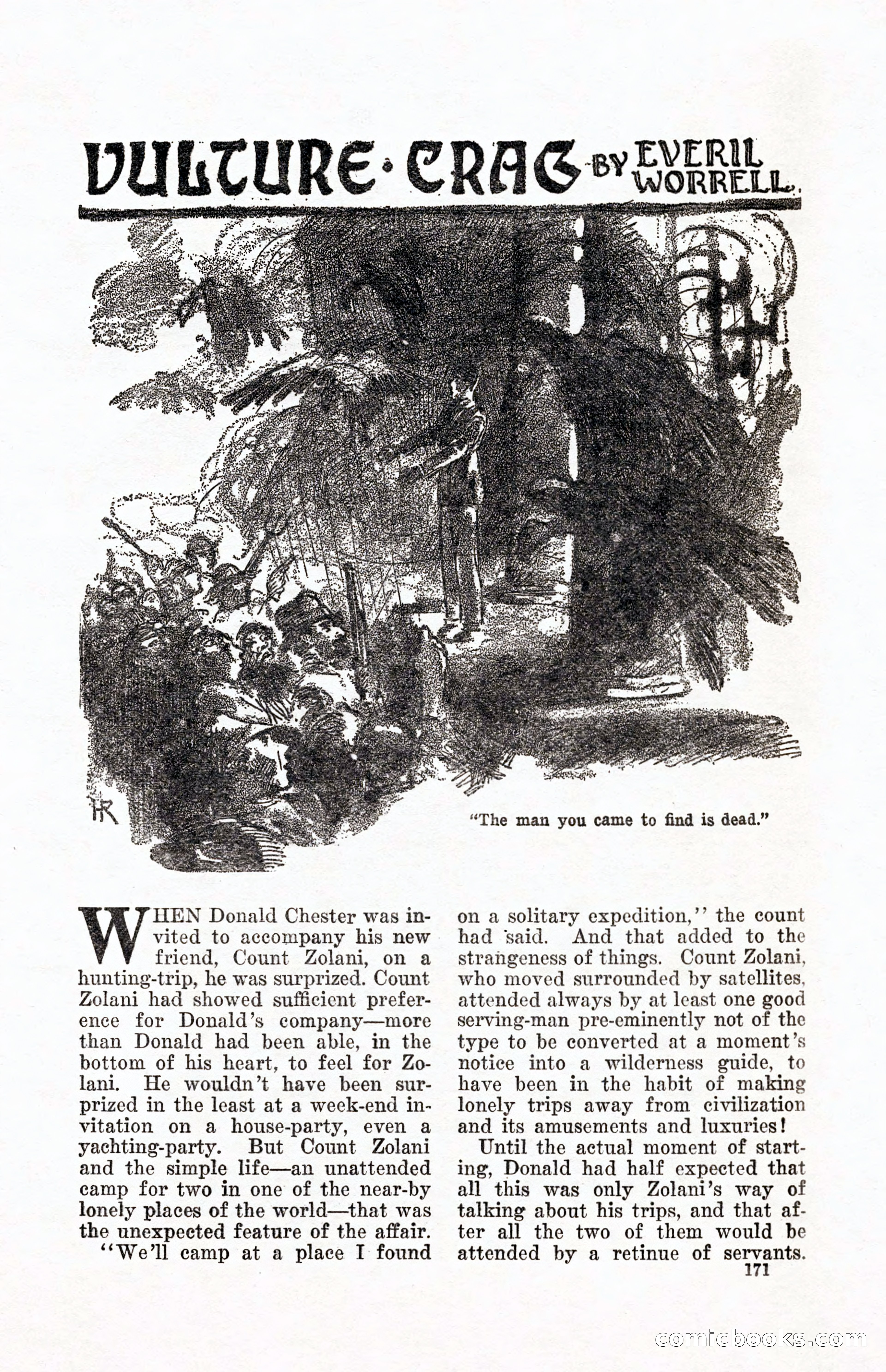 Weird Tales, Vol. 12, No. 2 — page 28 of 146